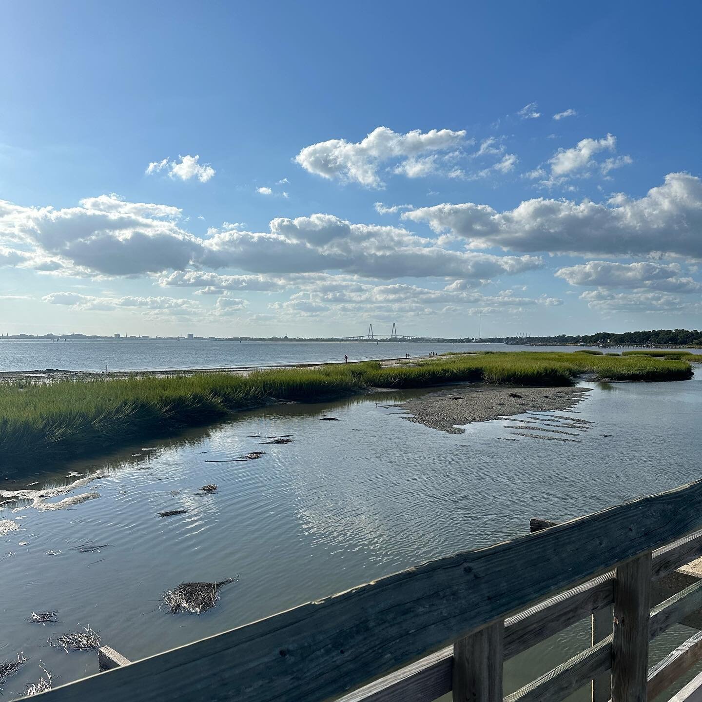 Another beautiful day in the Lowcountry! Let us help you plan a curated itinerary with must-see spots around town for you or your guests. A favorite of ours is Pitt Street Bridge in Old Village, Mount Pleasant.