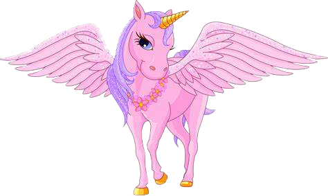 Pink Winged Unicorn (Design Mock Up)
