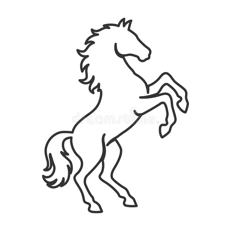 HORSE - REARING  (IN PRODUCTION)