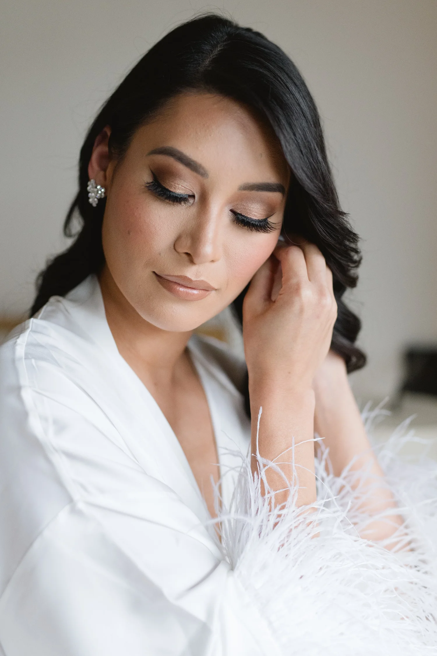 Classy, timeless, personalized wedding hair and makeup service