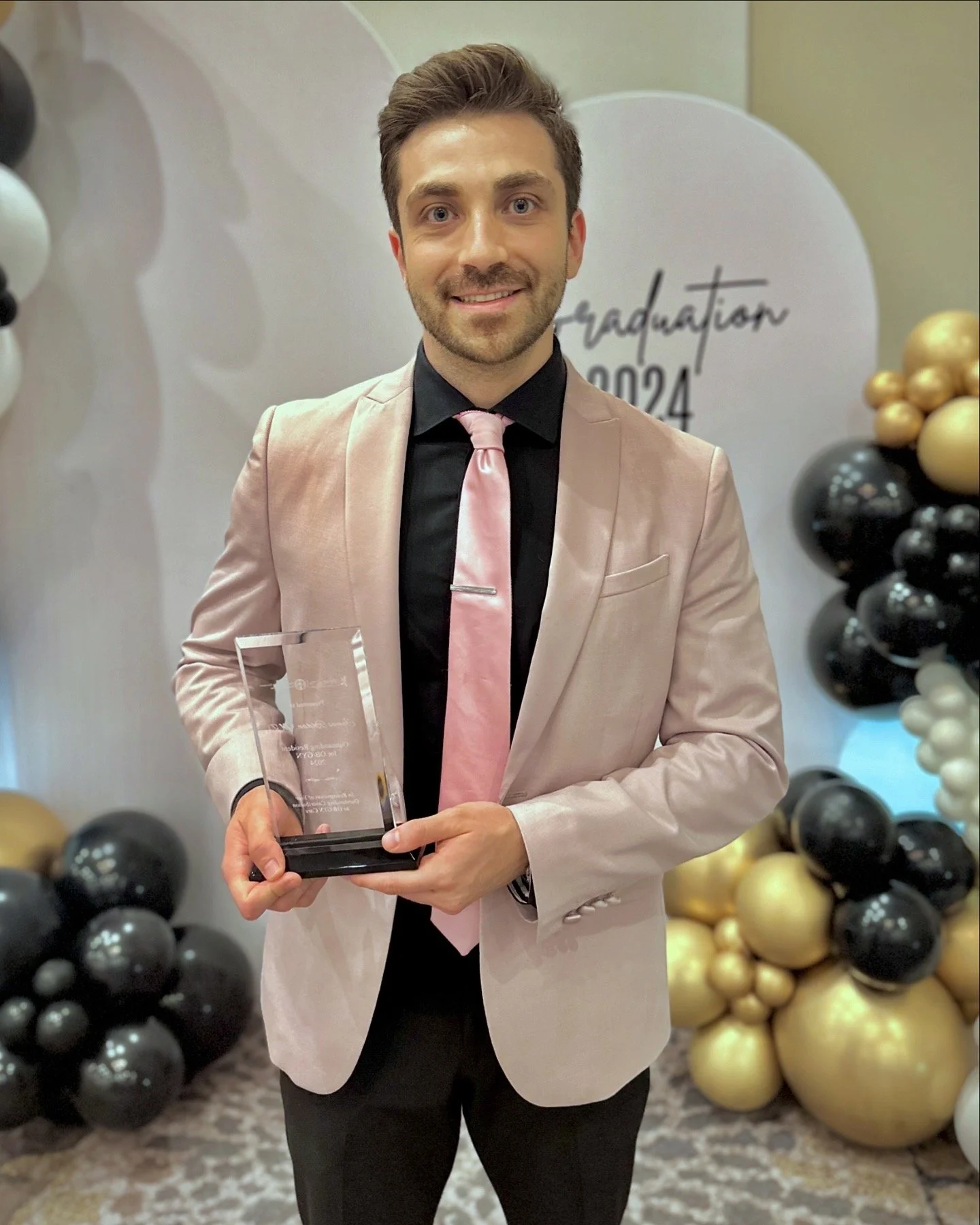 Receiving Lee Memorial Hospital’s Outstanding Resident for OB/GYN award in 2024.