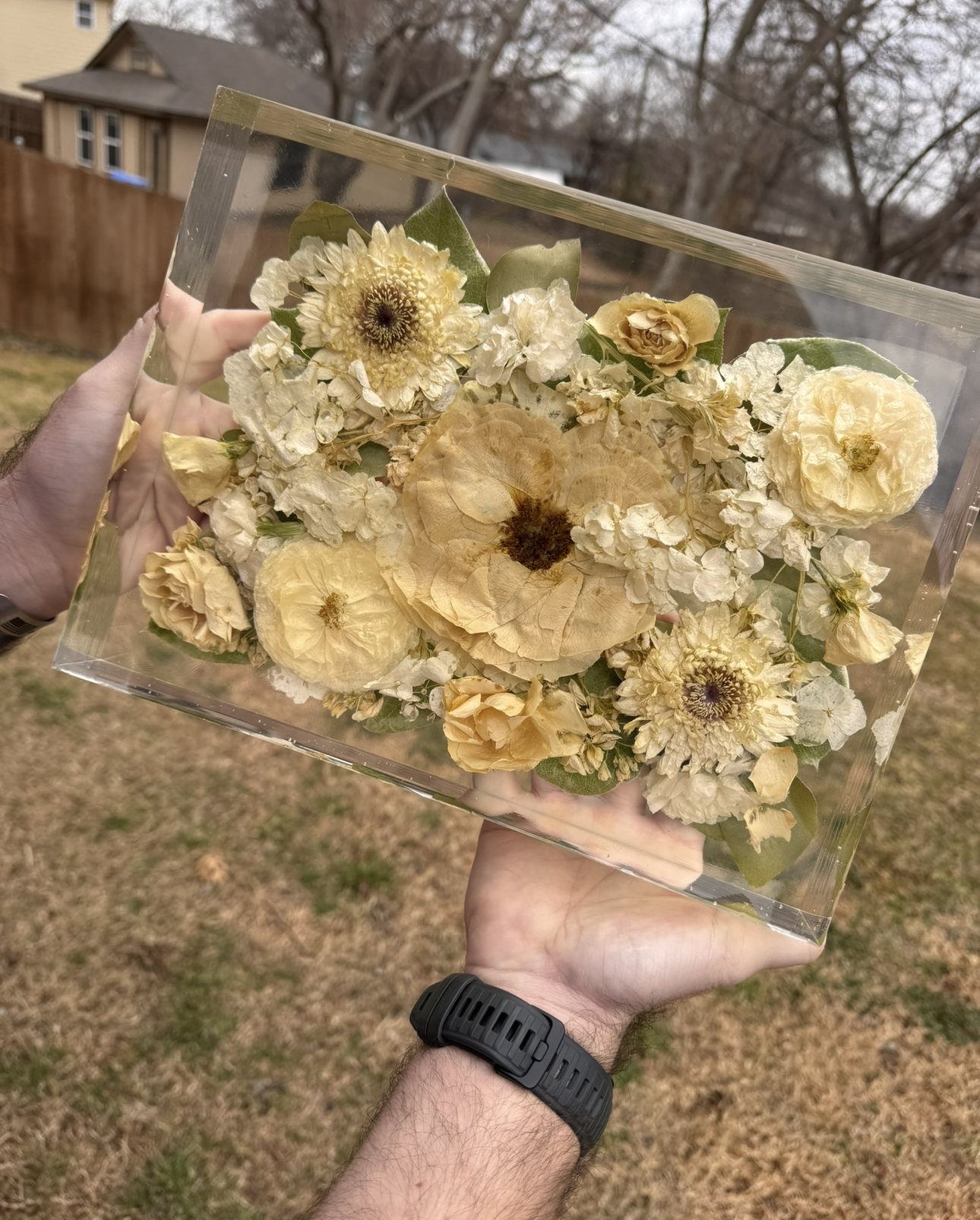 12" x 9" Rectangle block