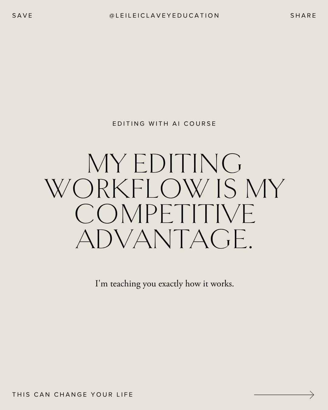 Most photographers see editing as the thing to survive. I see it as my competitive advantage.⁠
⁠
Here's the truth. My workflow is the reason I can deliver consistent, editorial galleries and still have a life. It's built in layers: backup, intelligen