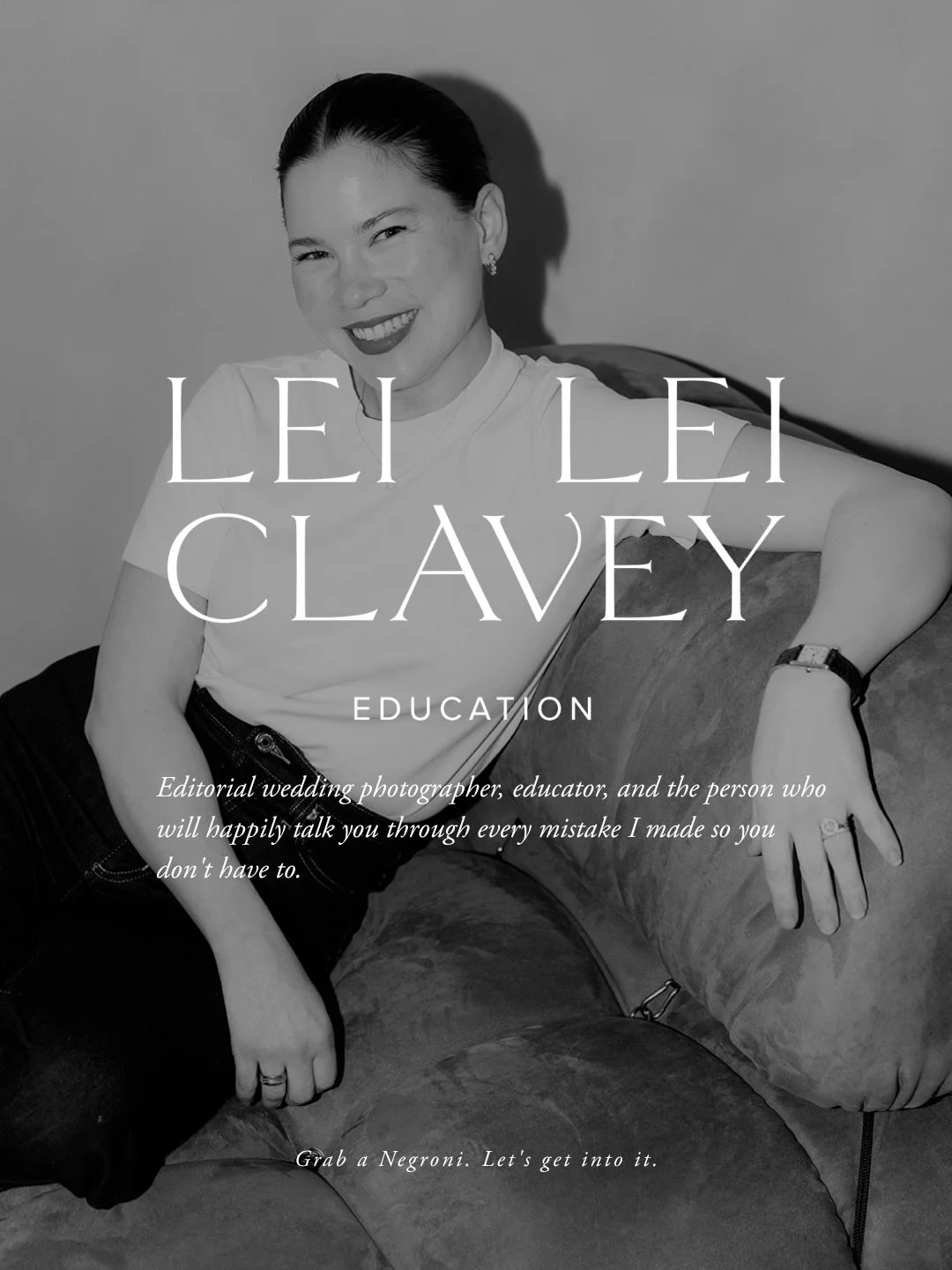 New here? I also haven&rsquo;t properly introduced myself in a while. I&rsquo;m Lei: editorial wedding photographer, educator, mum of three boys, and a firm believer that there is more than enough work to go around.

Six years in, over 100 weddings, 