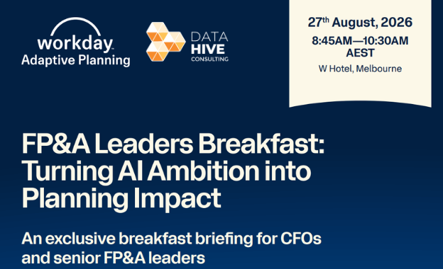 Melbourne FP&amp;A Leaders Breakfast: Turning AI Ambition into Planning Impact - an exclusive breakfast briefing for CFOs, Finance and FP&amp;A leaders