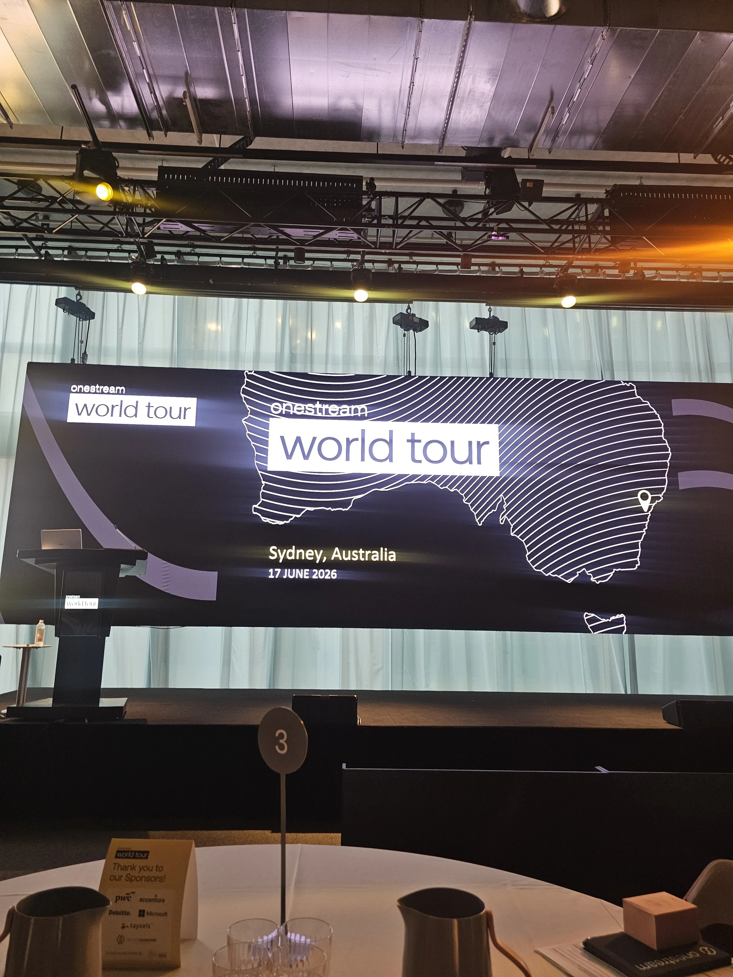 Event Recap: OneStream World Tour Sydney June 2026