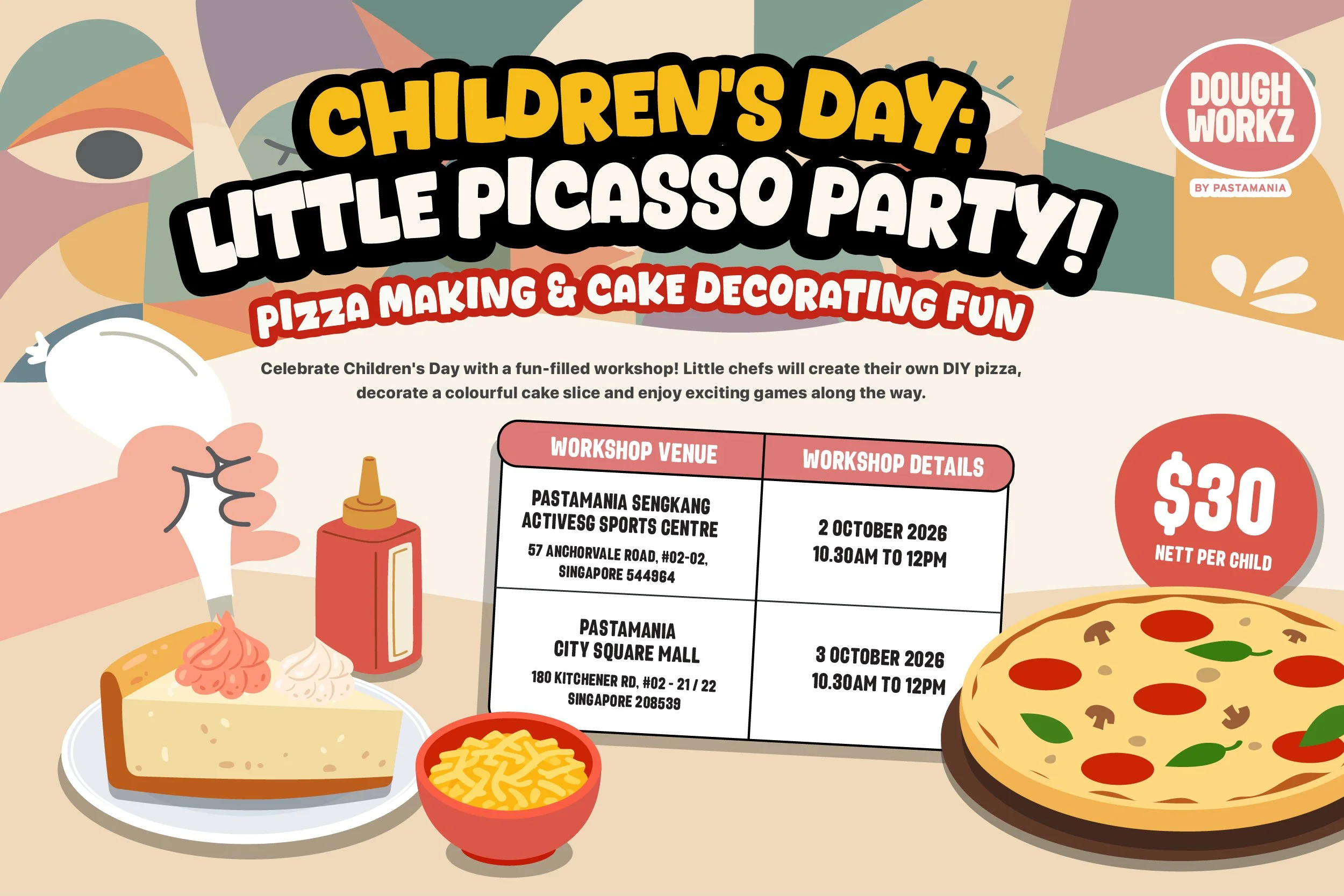 CHILDREN’S DAY LITTLE PICASSO PARTY!