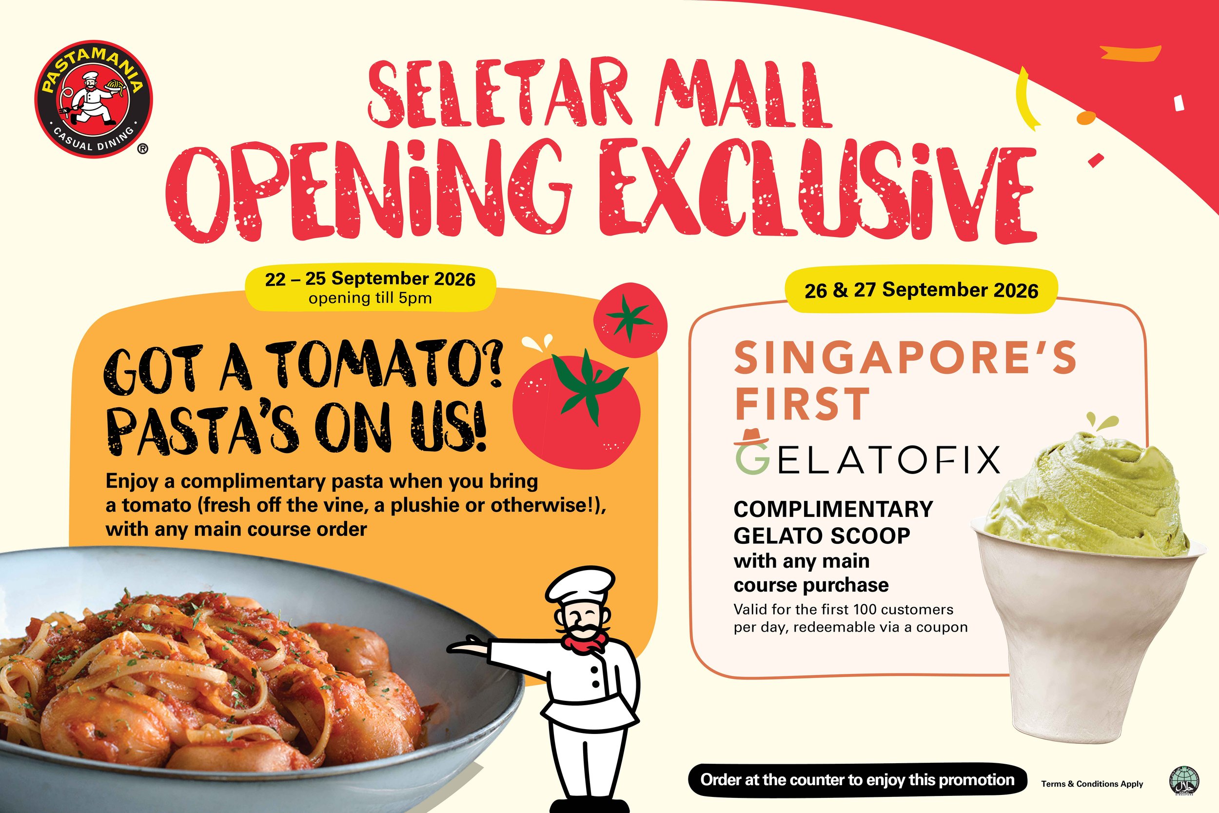SELETAR MALL OPENING PROMOTION 