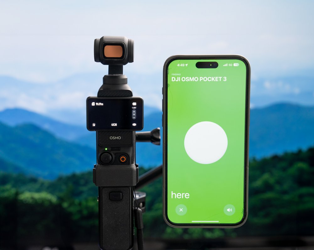 Magnetic Case for DJI OSMO Pocket 3 (ULTRA) - Built-In Airtag