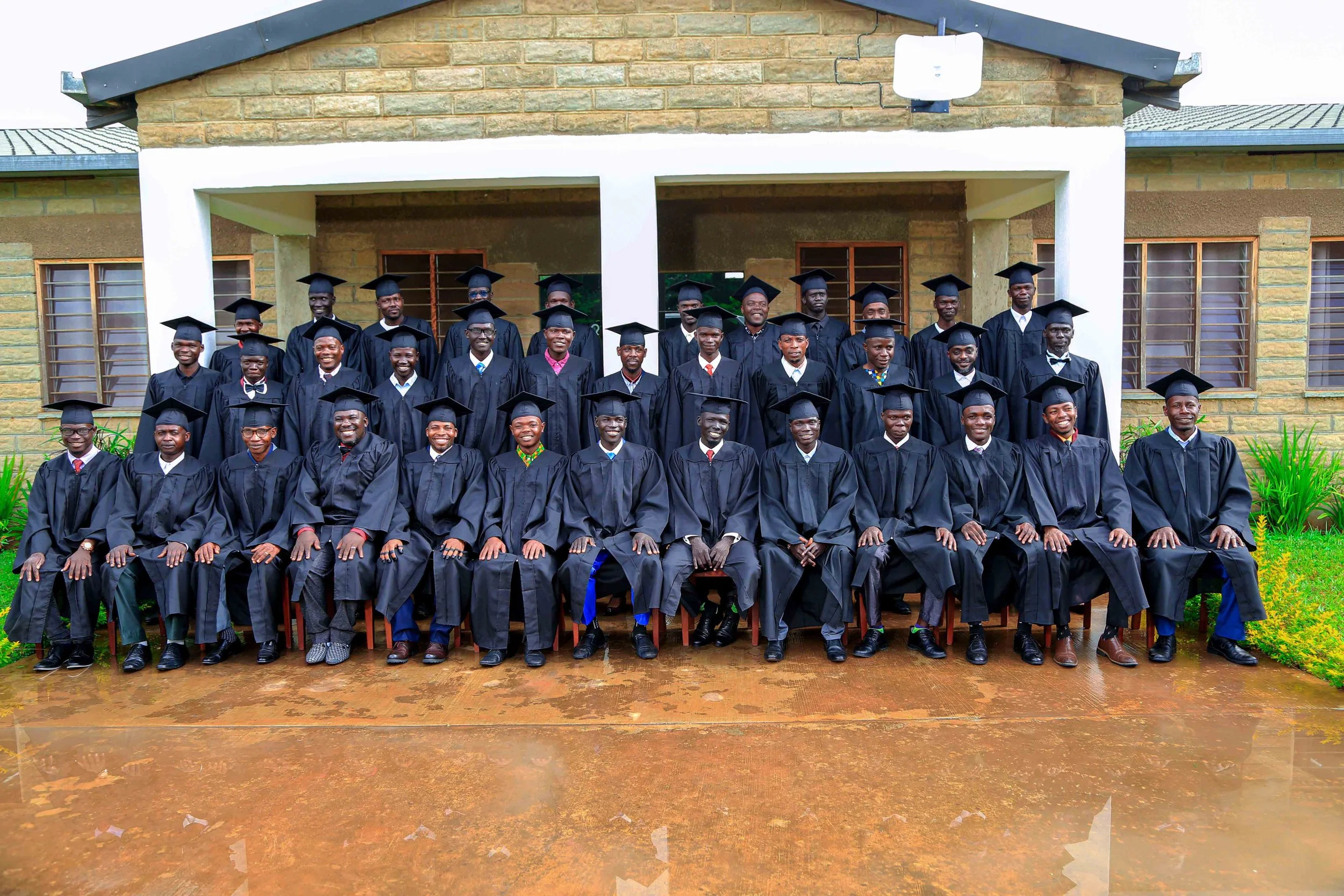 First Certificate graduation.