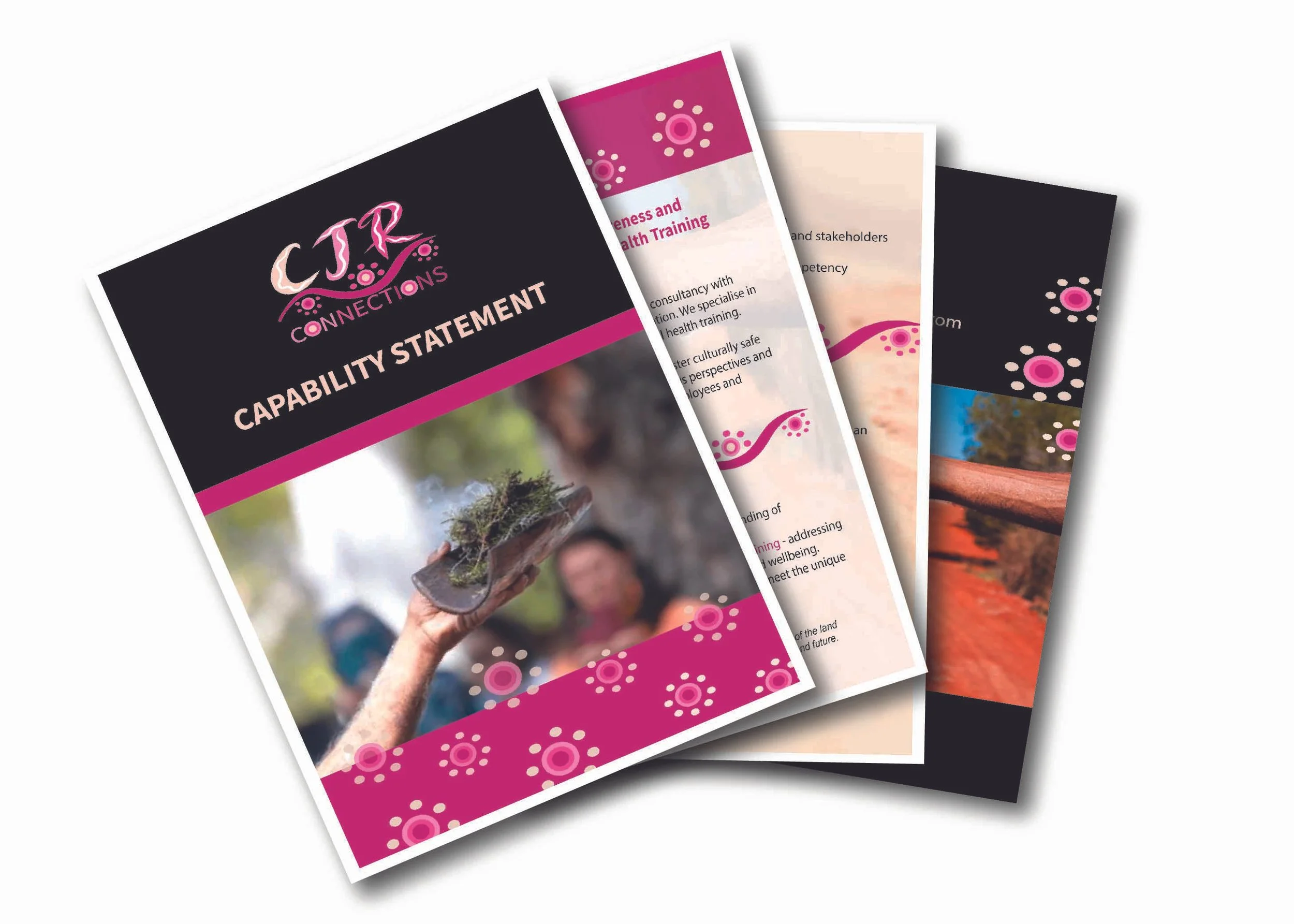 CONSULTANT  |  LOGO DESIGN, CAPABILITY STATEMENT WRITING & DESIGN  |  CJR Connections