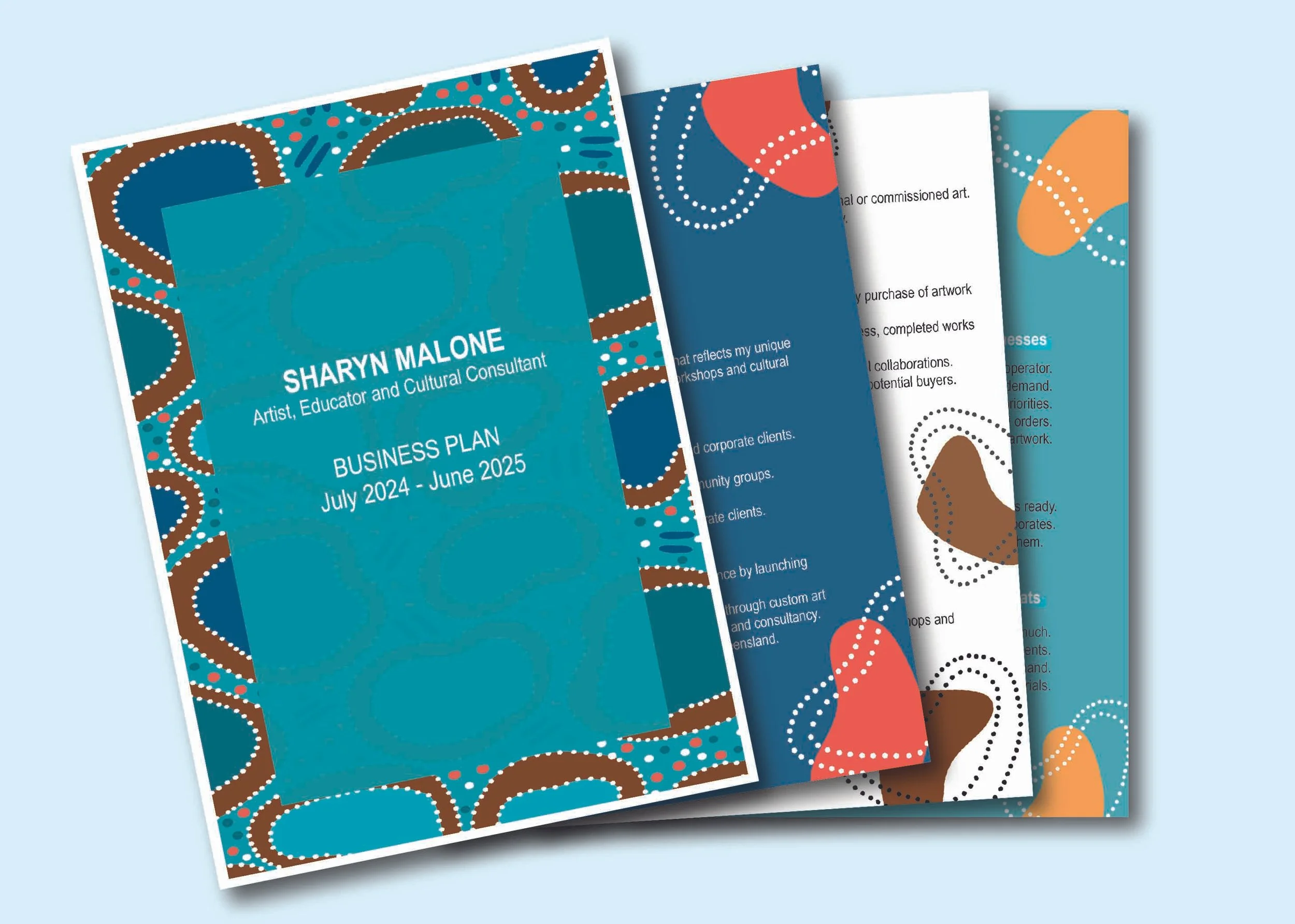 CONSULTANT - Sharyn Malone - BUSINESS PLAN WRITING & DESIGN