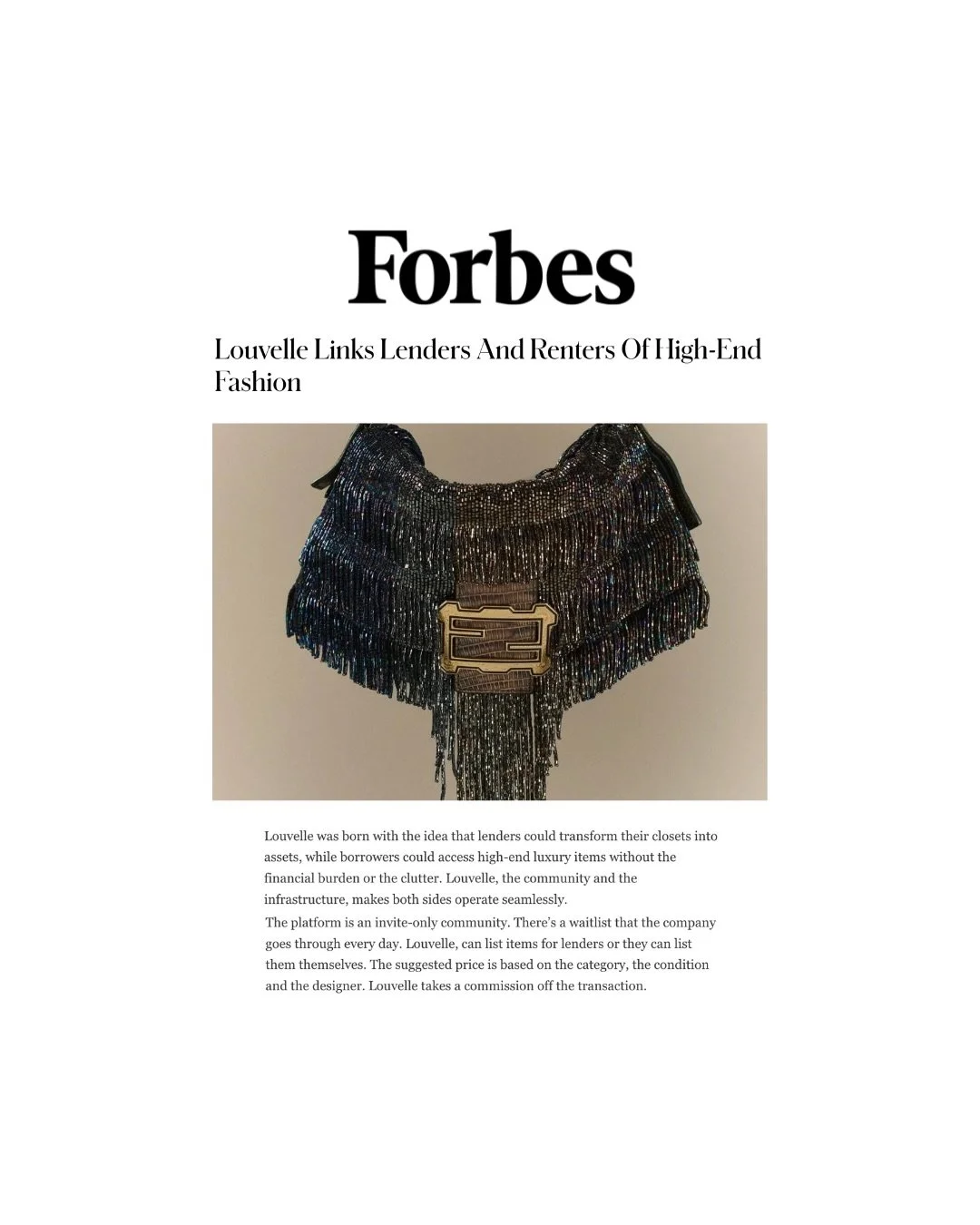 @louvelle.app @forbes @glossyco