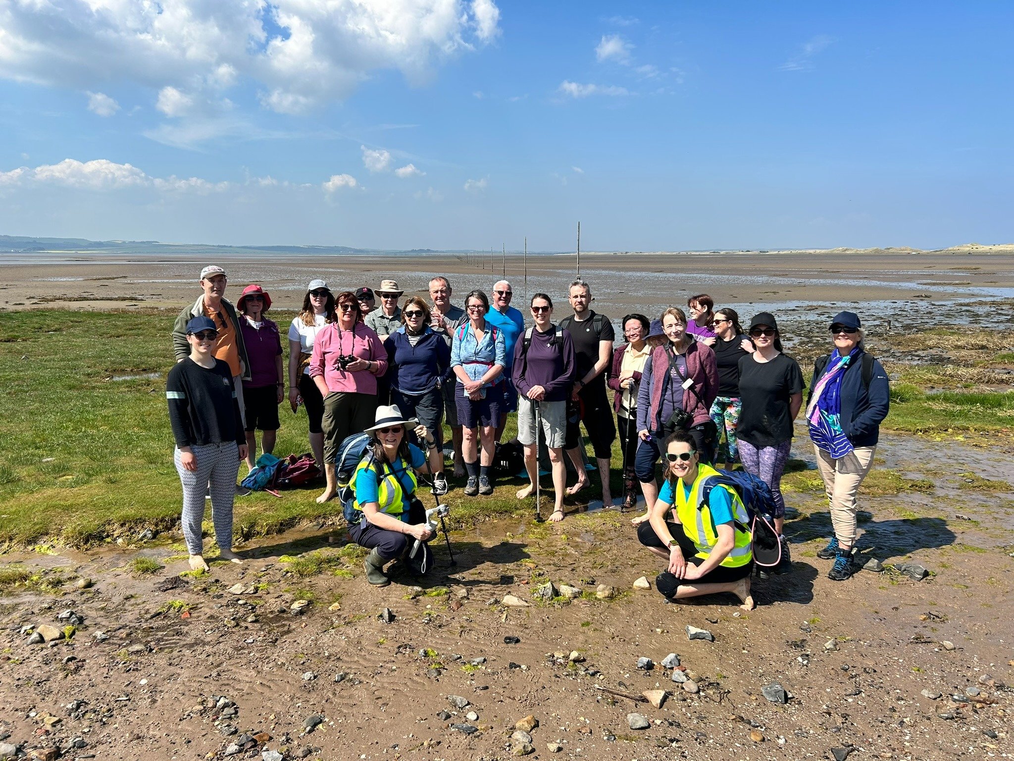 Well done Andrea for booking perfect walking conditions for our first walk of 2024! We were blessed with beautiful views walking Pilgrims' Way at the weekend, thank you to everyone who joined us. 

Our walks are free to join, and open to anyone. It's
