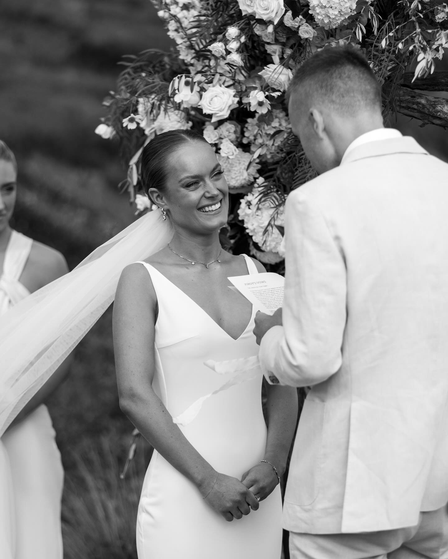 The Hurleys ❣️

Tara accidentally sent Jordy a few &lsquo;pokes&rsquo; on Facebook messenger while out running one day&hellip; Jordy responded by asking her out. 

They married in Sorrento last month and it was pure sunshine! Their vows, the love, th