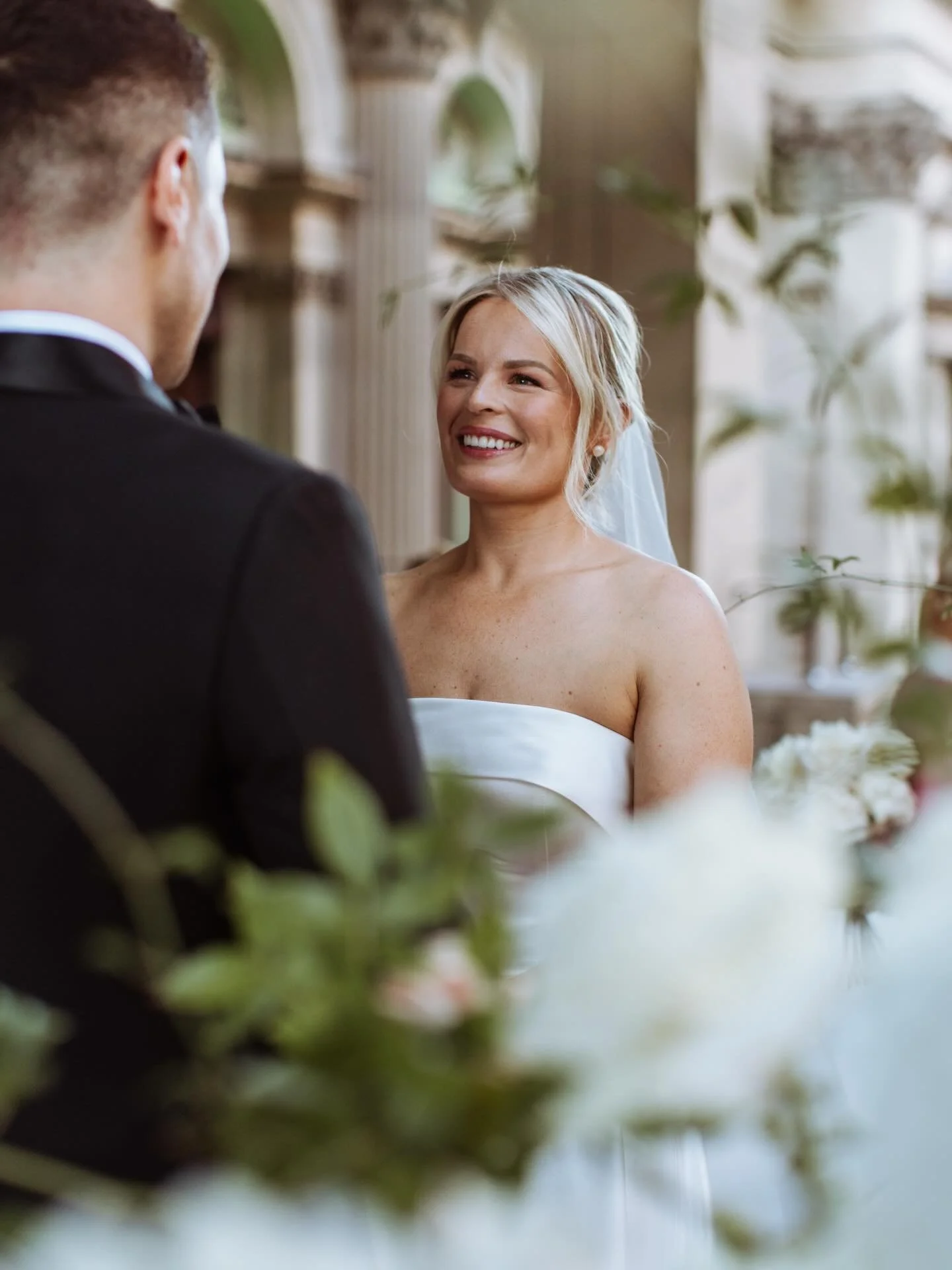 Tess &amp; Ben forever and always 🤍

Remembering Tess and Ben&rsquo;s perfect city wedding back in May. Our city is the most beautiful backdrop for love. 

📸 @heyjack_co 
🏫 Melbourne Town Hall @weddings_showtimeeventgroup and @chancerylanebistro 
