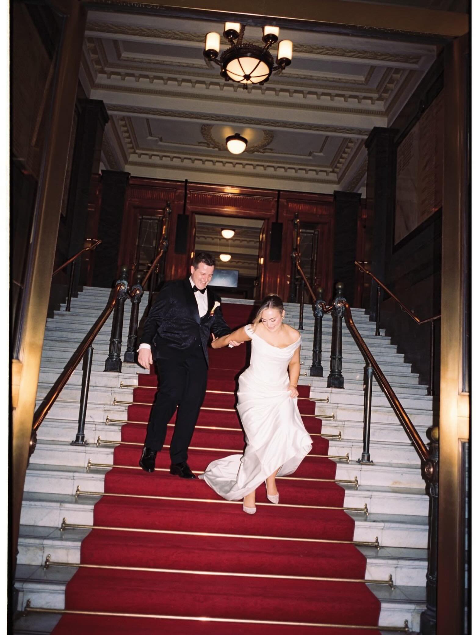 Mr &amp; Mrs Benic ❤️&zwj;🔥

May, Town Hall and these two? It&rsquo;s the kind of wedding my celebrant dreams are made of. 

@weddingswithnick 📸