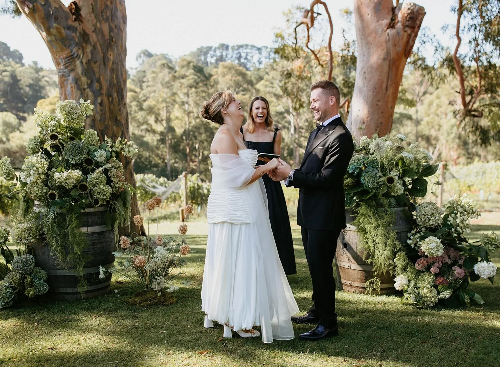 Vows with Tilly and Liam. A moment too fun to sit in a folder on my phone. IYKYK. 

@lovebycolourcaptured