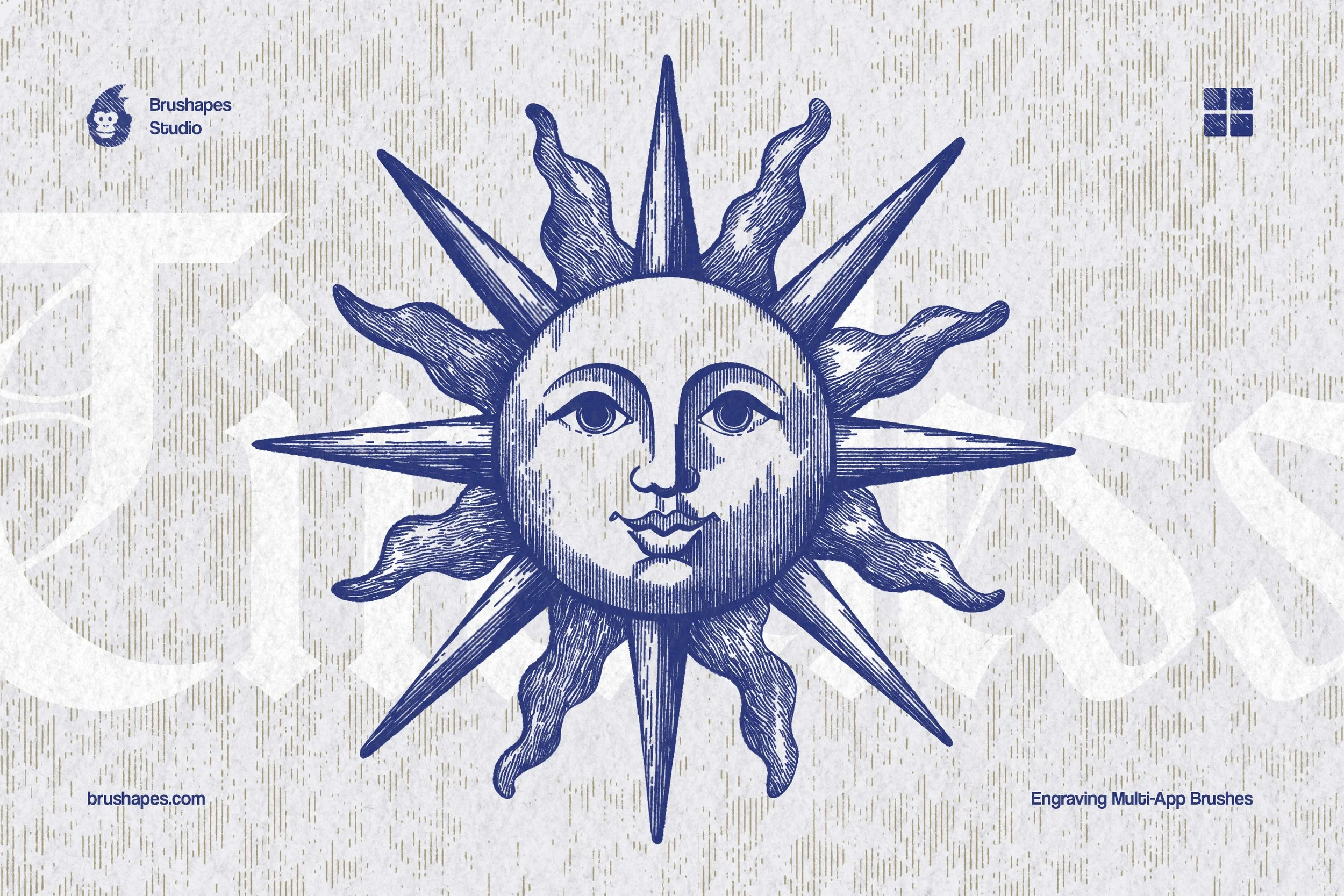 Timeless Engraving Multi-App Brushes