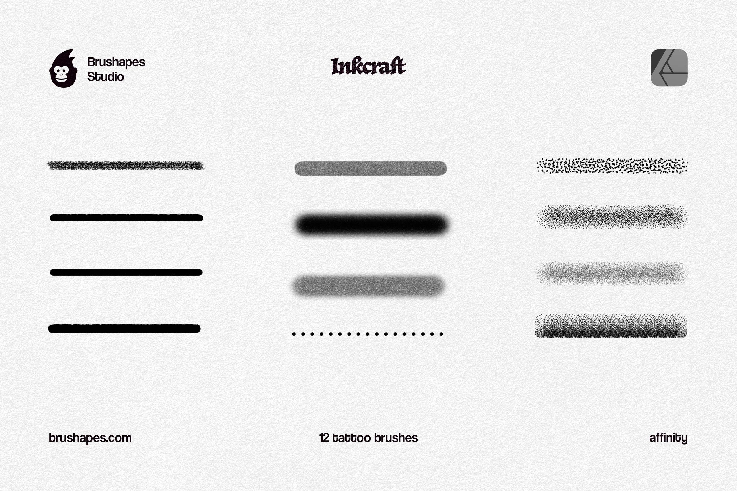 Affinity Tattoo Art Brushes
