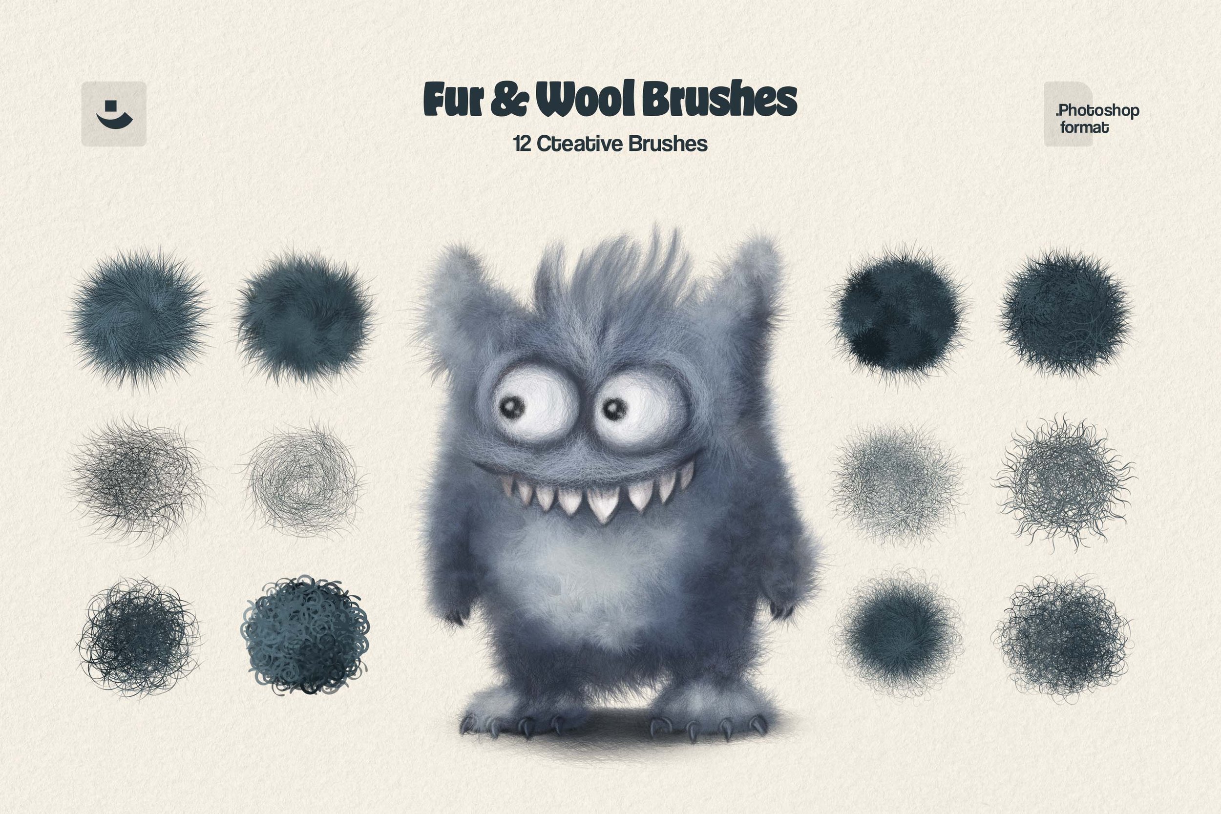 Fur Brushes for Photoshop