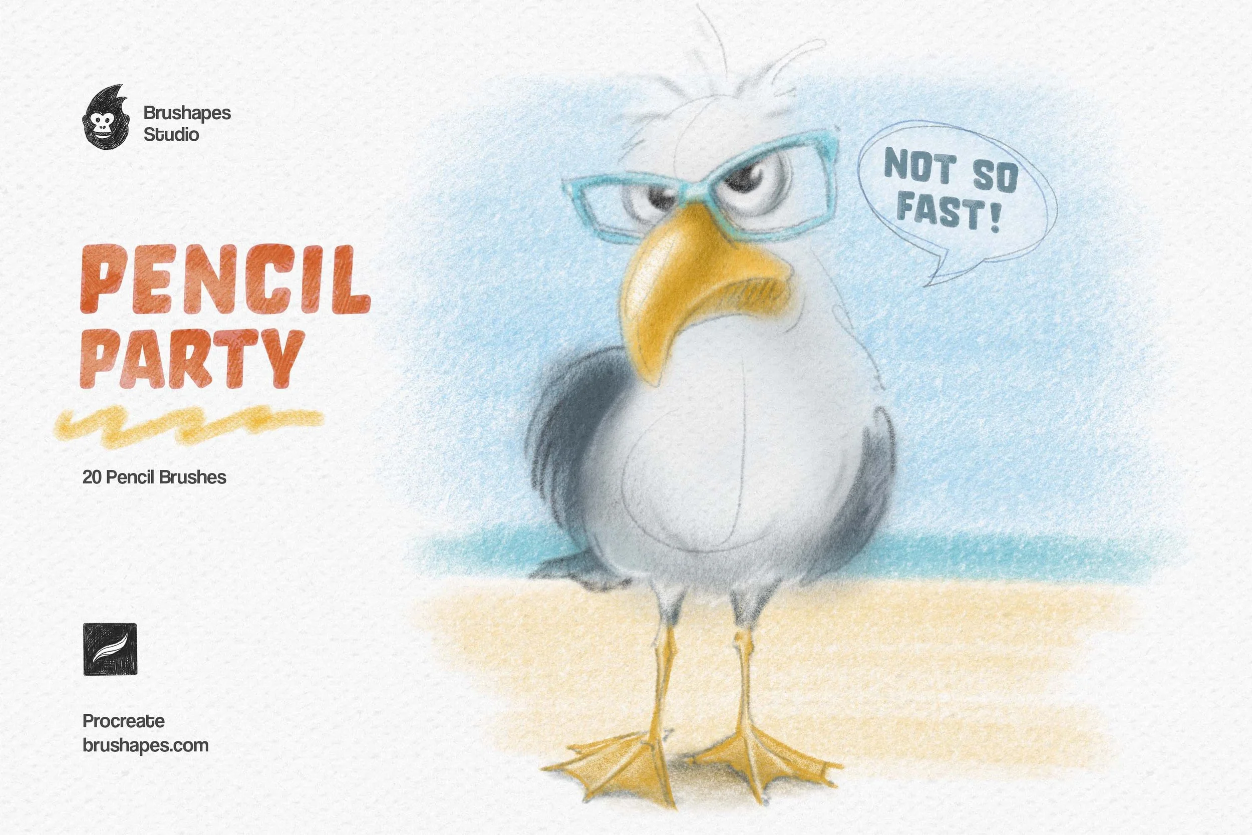 Pencil Party Procreate Brushes