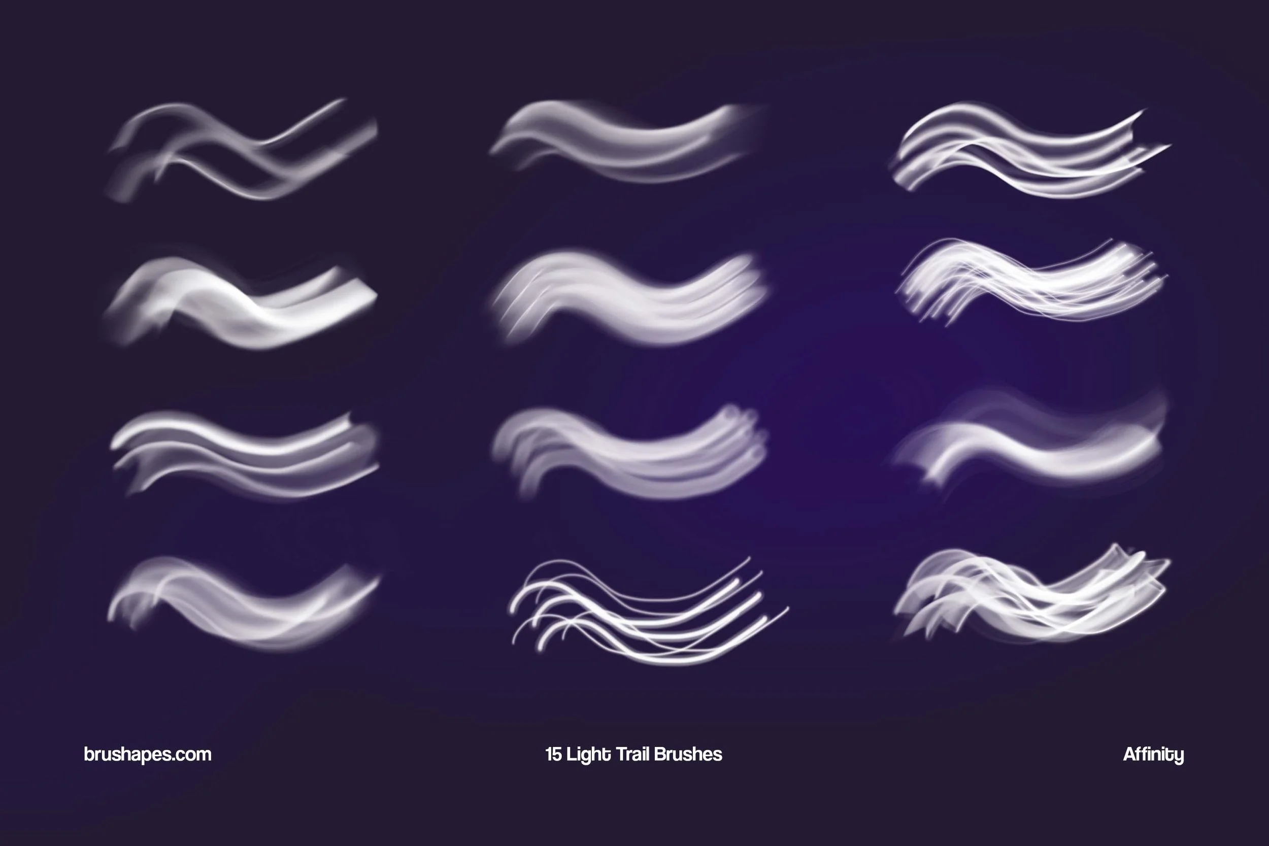 Light Leaks and Glow Affinity Brushes