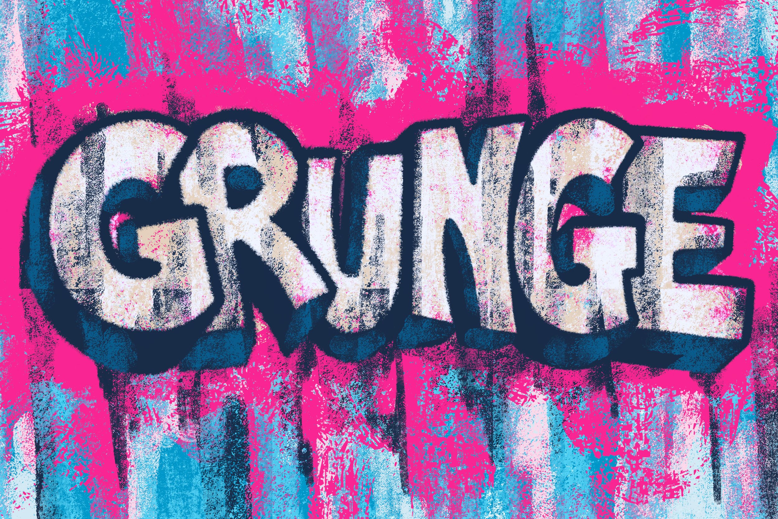 Naive Grunge Affinity Brushes