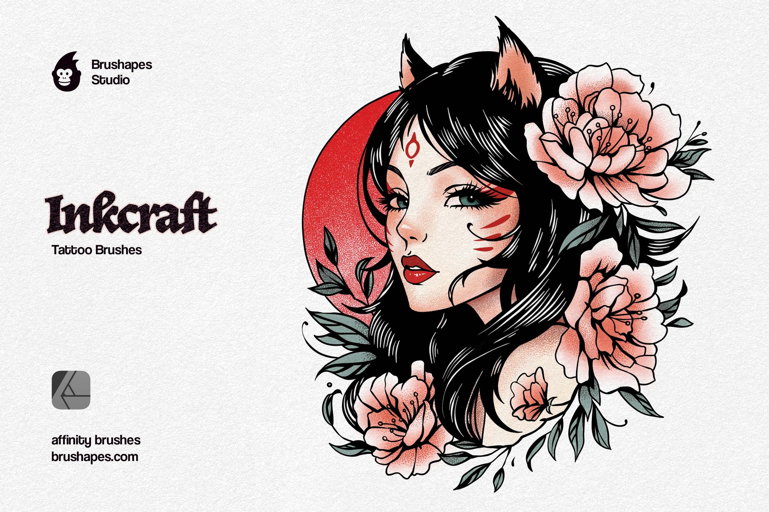 Affinity Tattoo Art Brushes