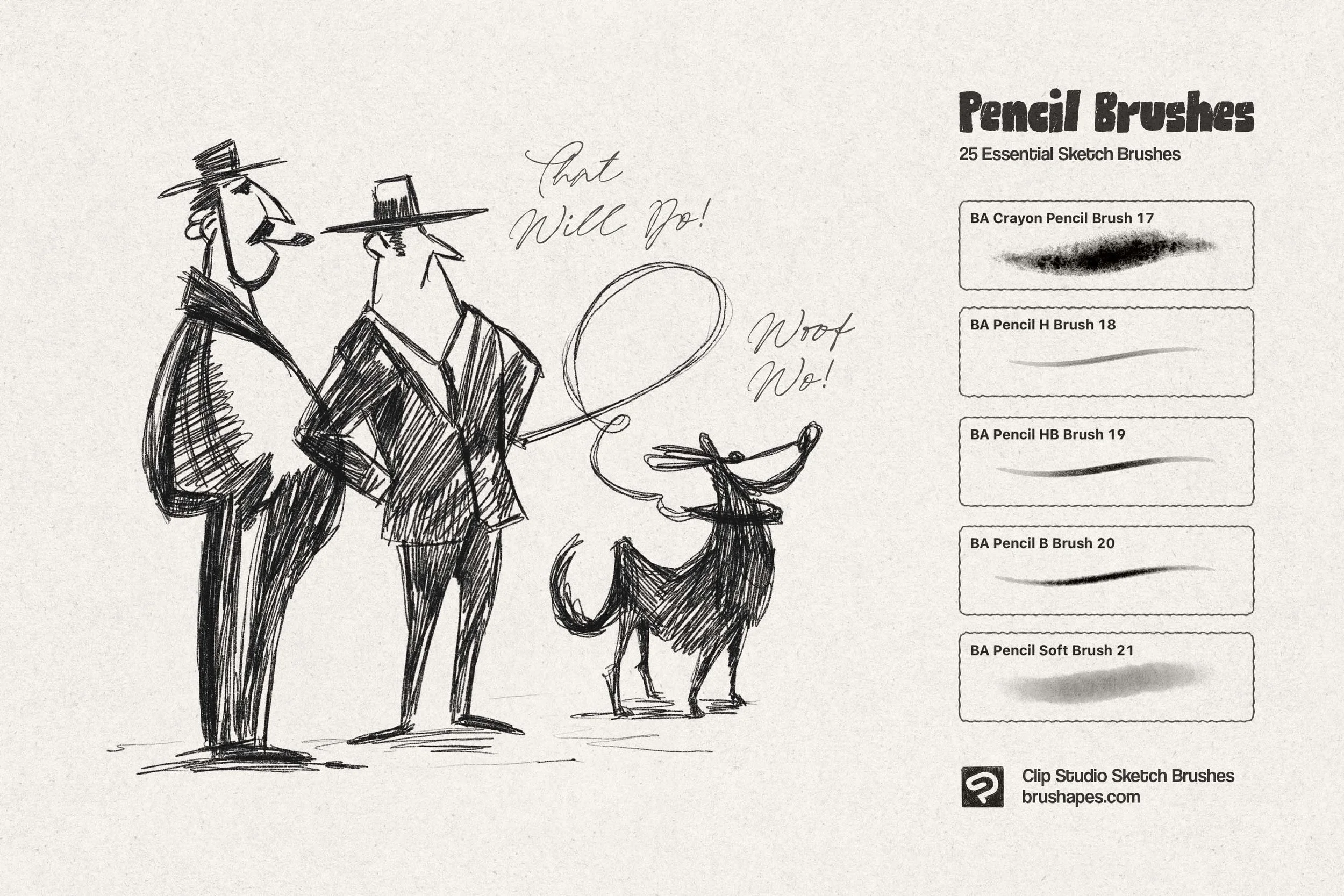 Everyday Sketch Clip Studio Brushes
