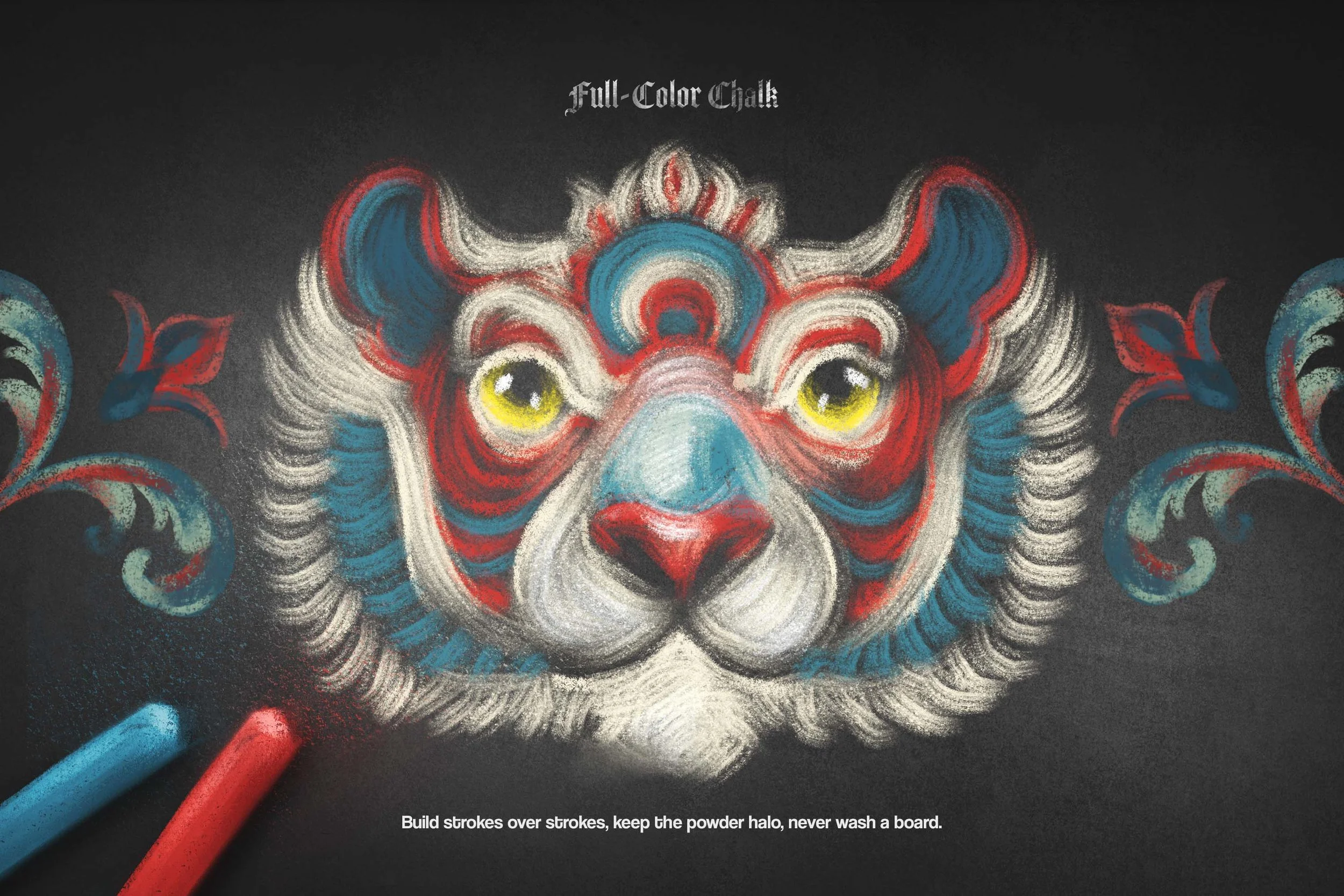 Midnight Chalk Photoshop Brushes 02.jpg
