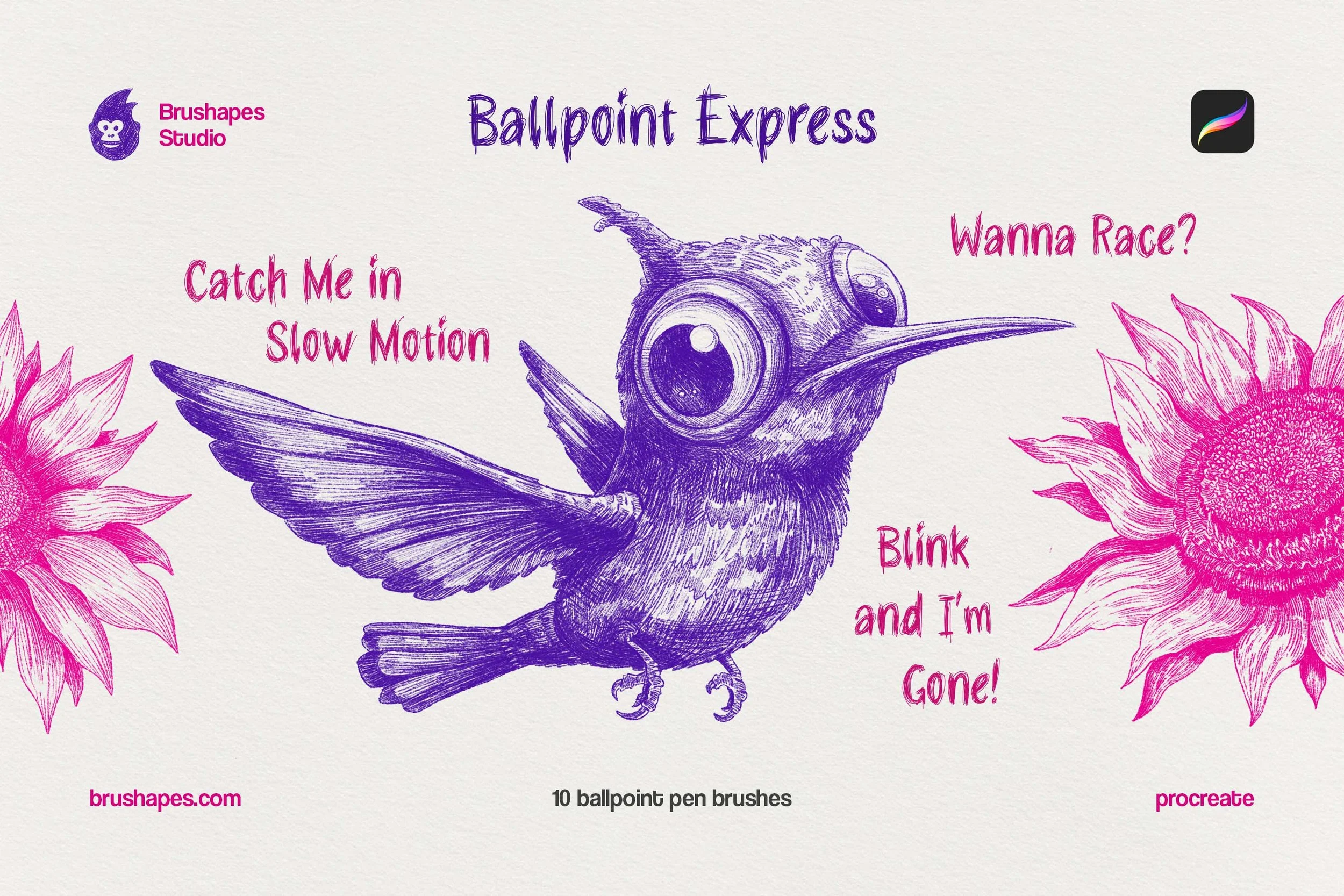 Ballpoint Pen Procreate Brushes