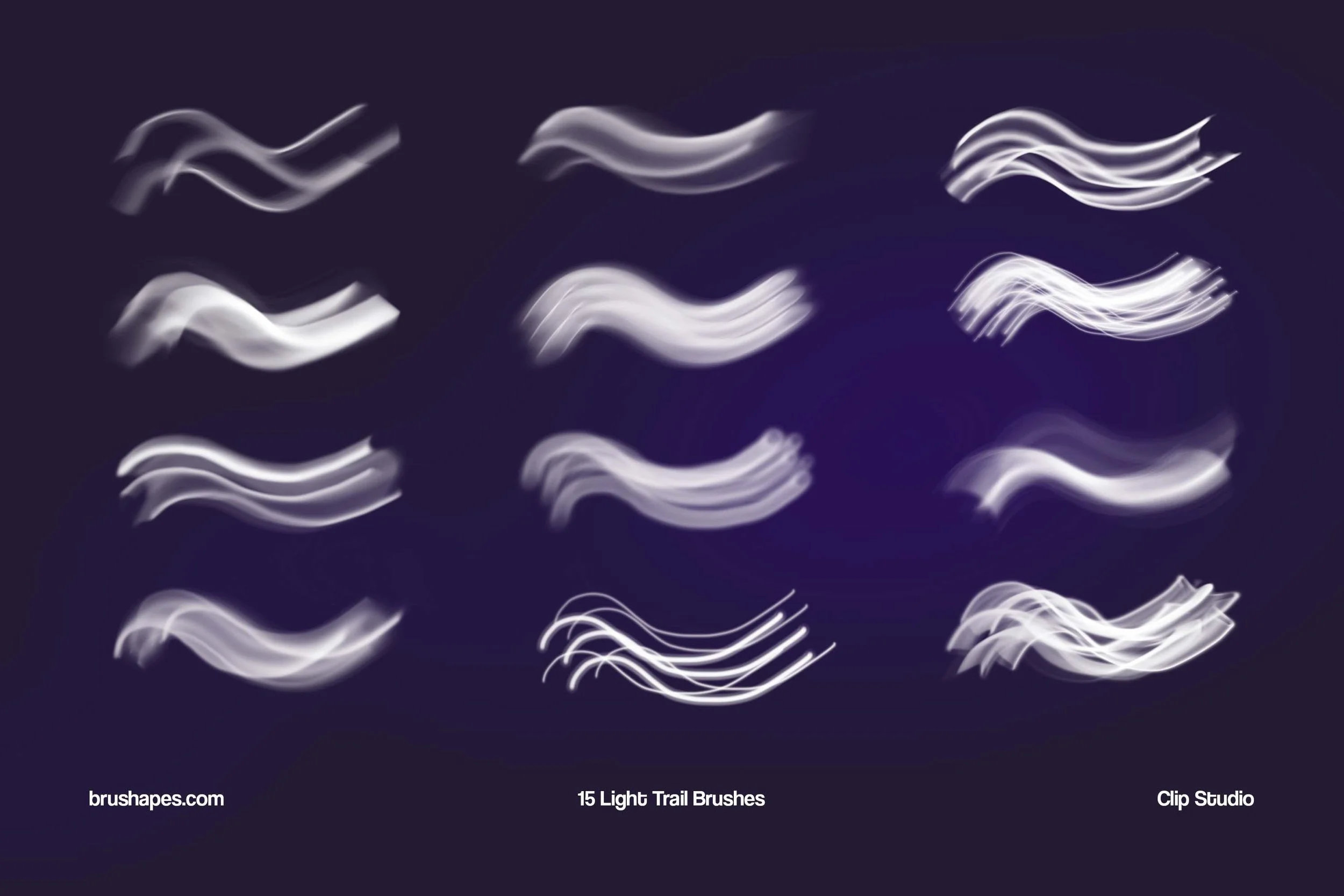 Light Leaks and Glow Clip Studio Brushes
