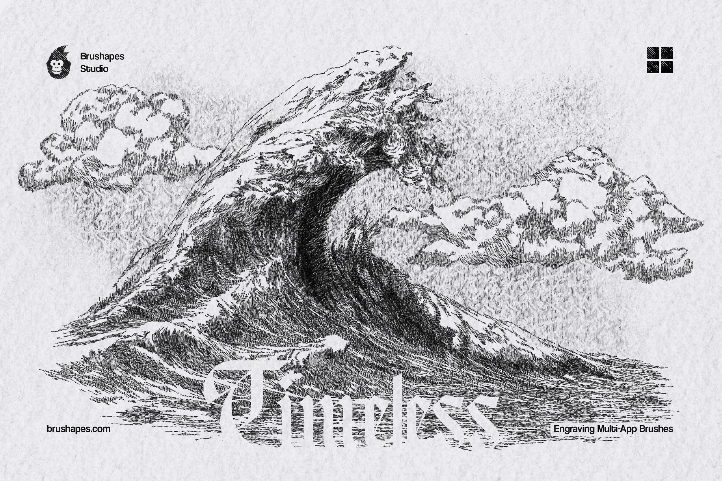 Timeless Engraving Multi-App Brushes