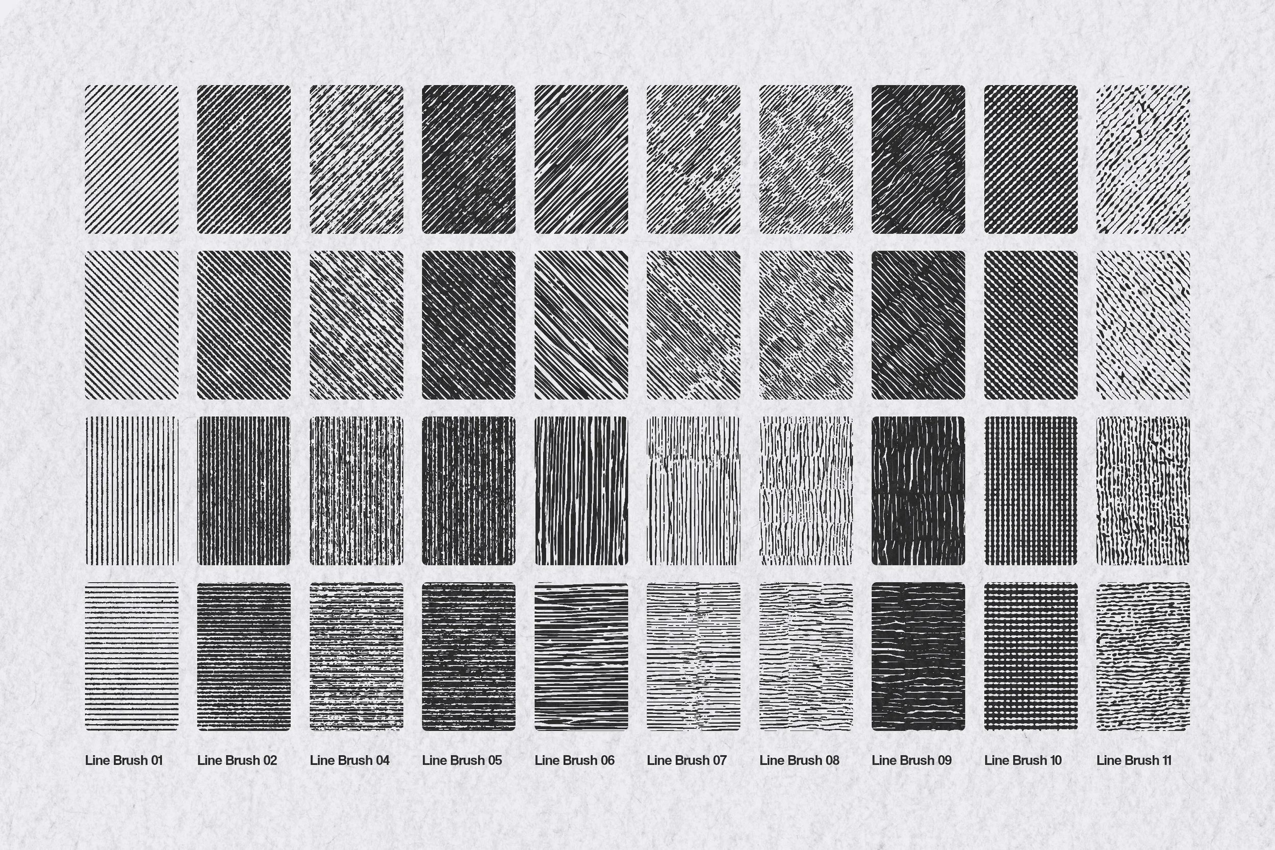 Timeless Engraving Multi-App Brushes