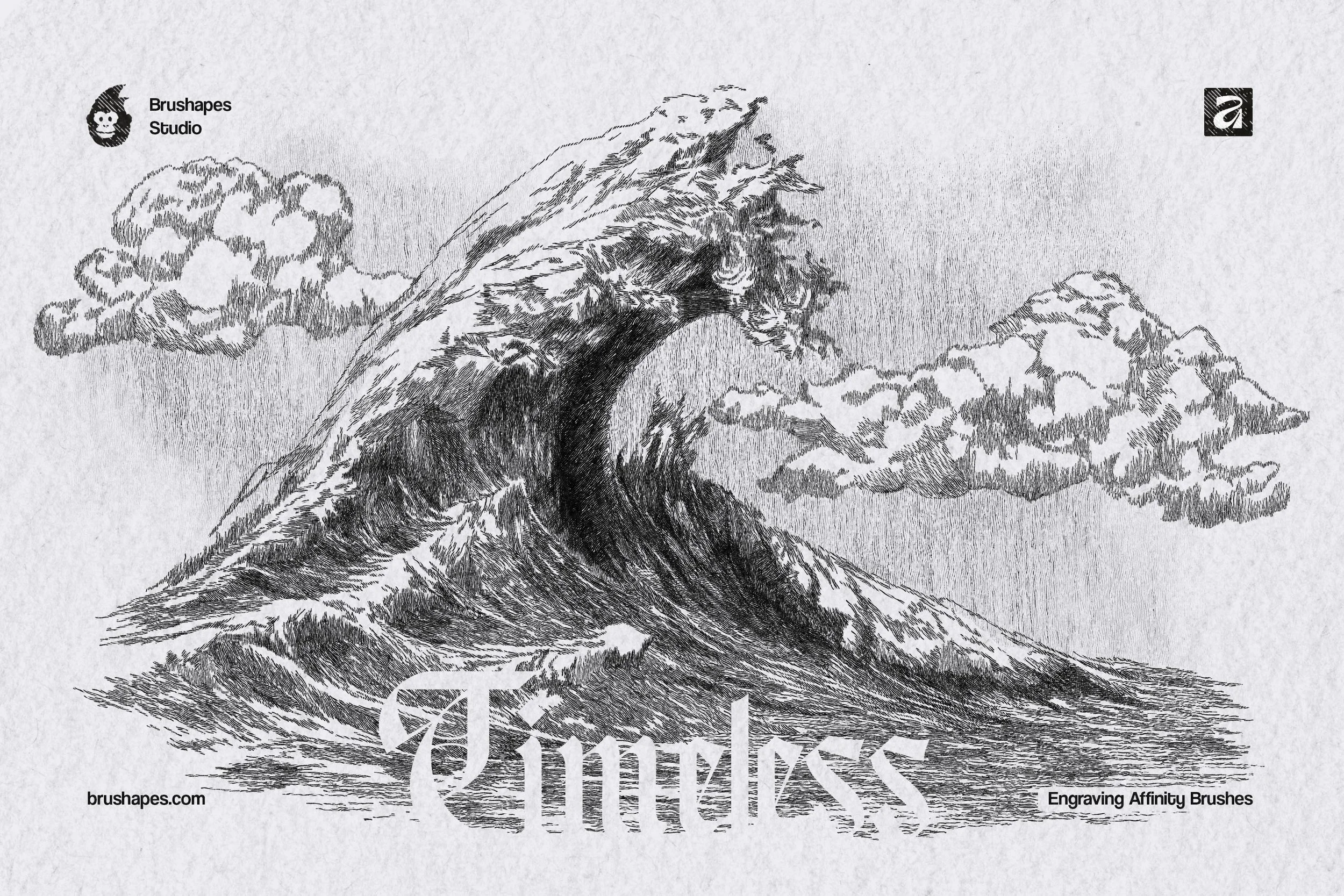 Timeless Engraving Affinity Brushes