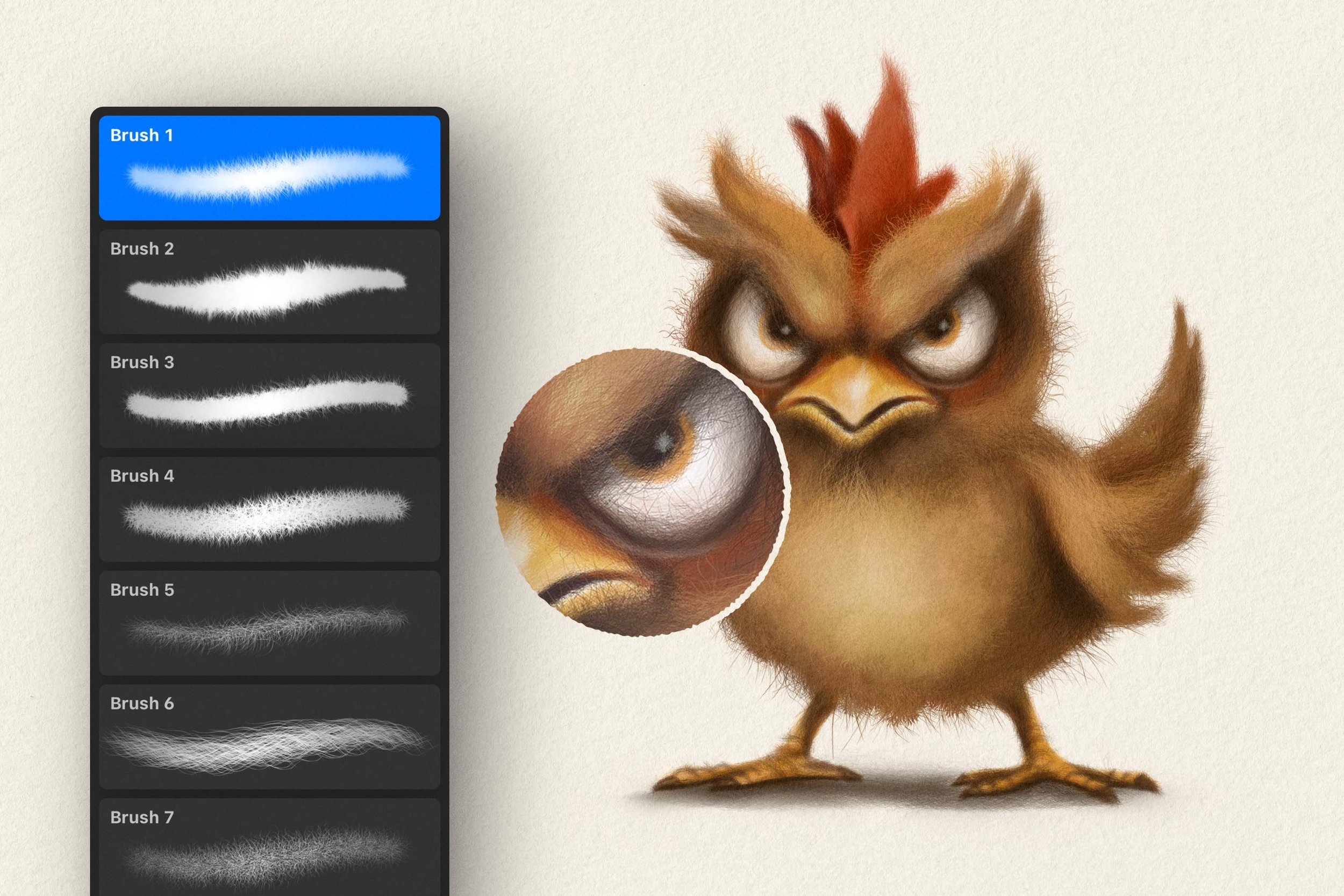 Fur Brushes for Affinity