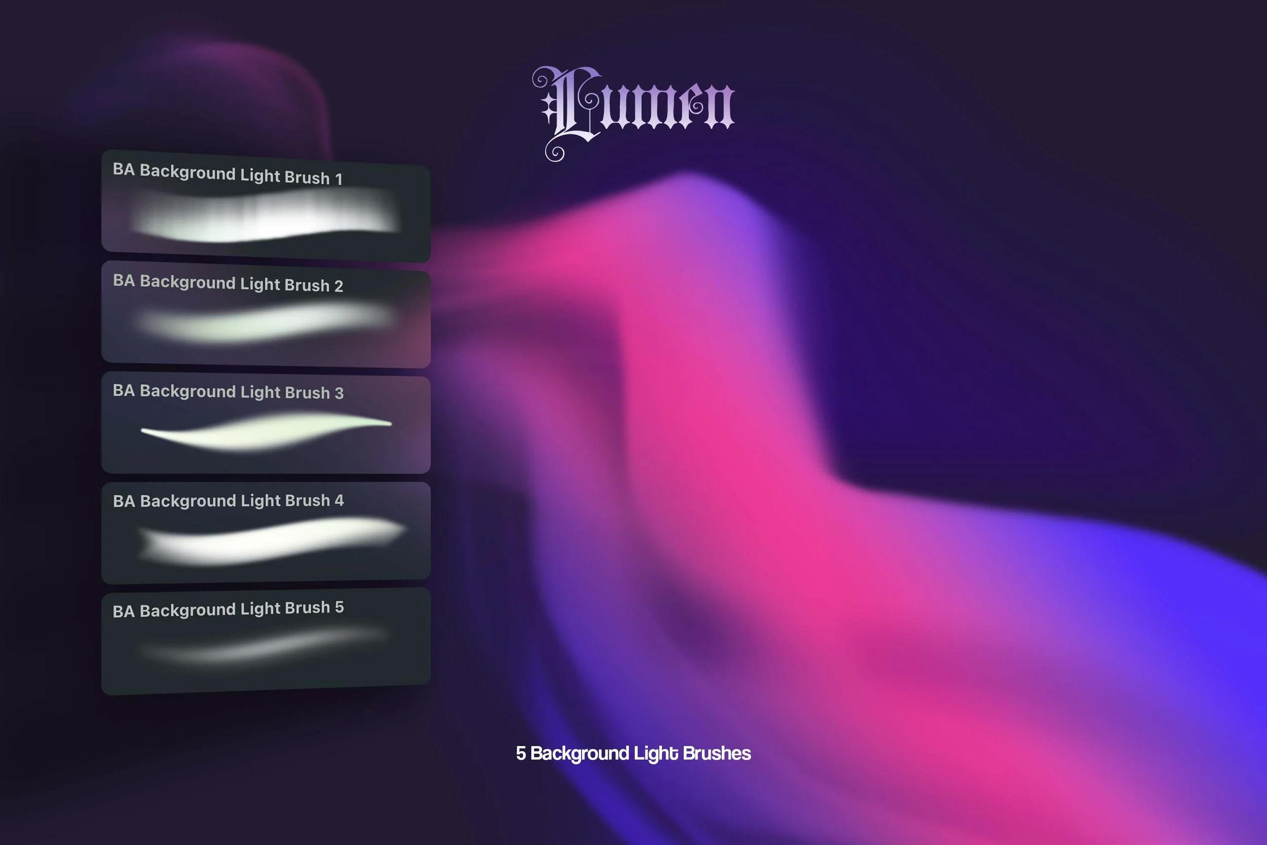 Light Leaks and Glow Affinity Brushes