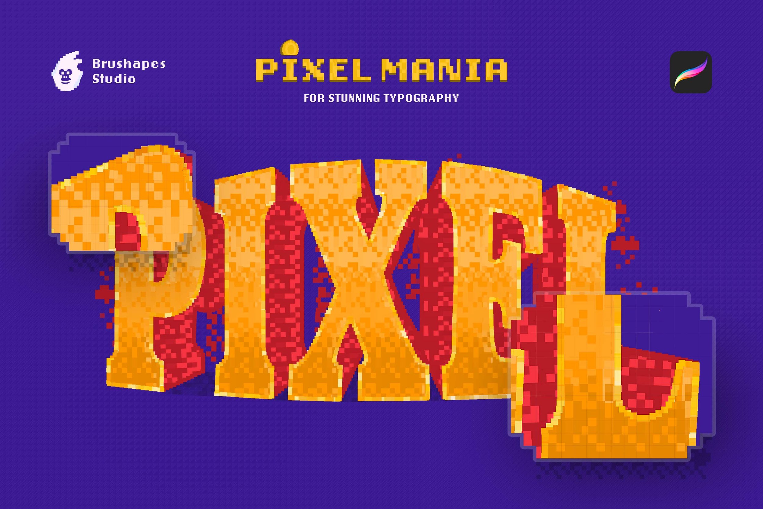 Pixel Art Procreate Brushes
