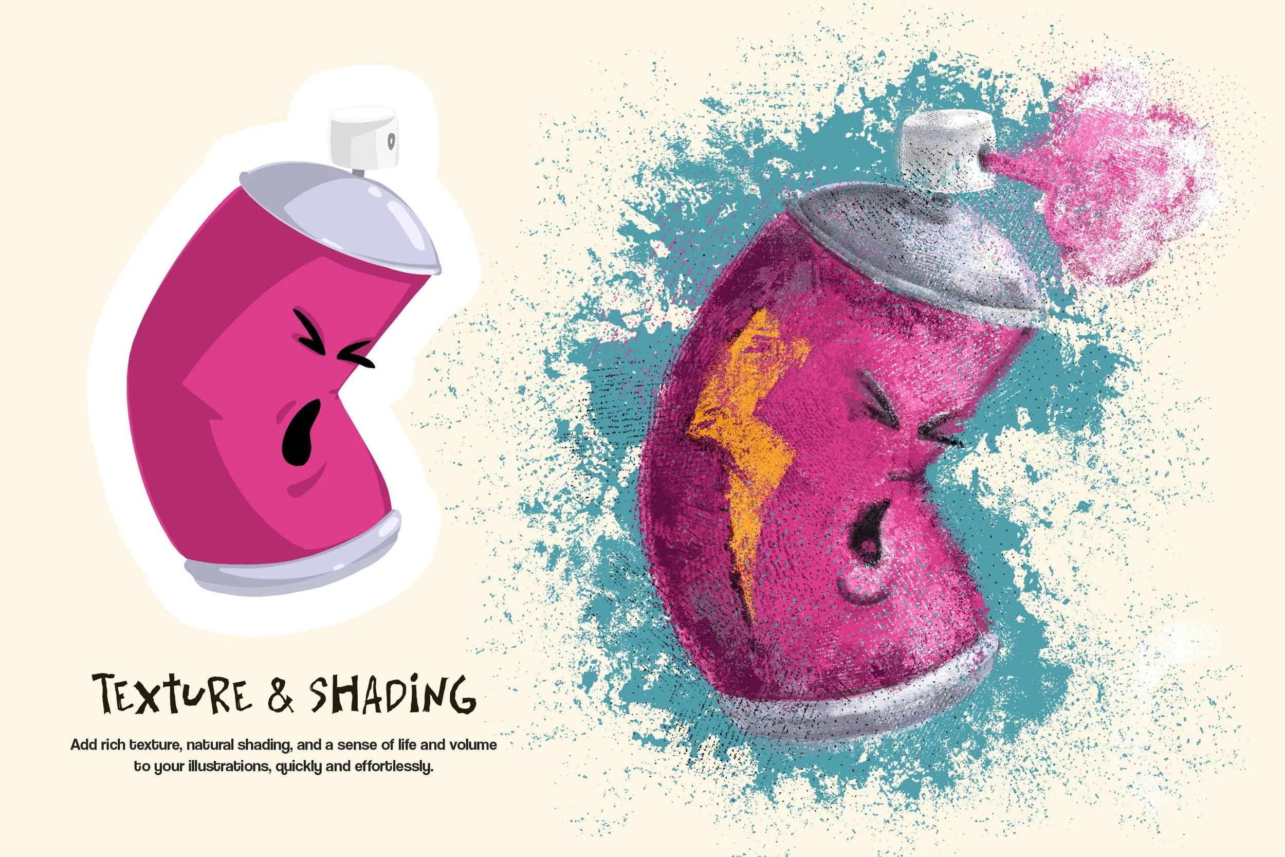 Naive Grunge Multi-App Brushes