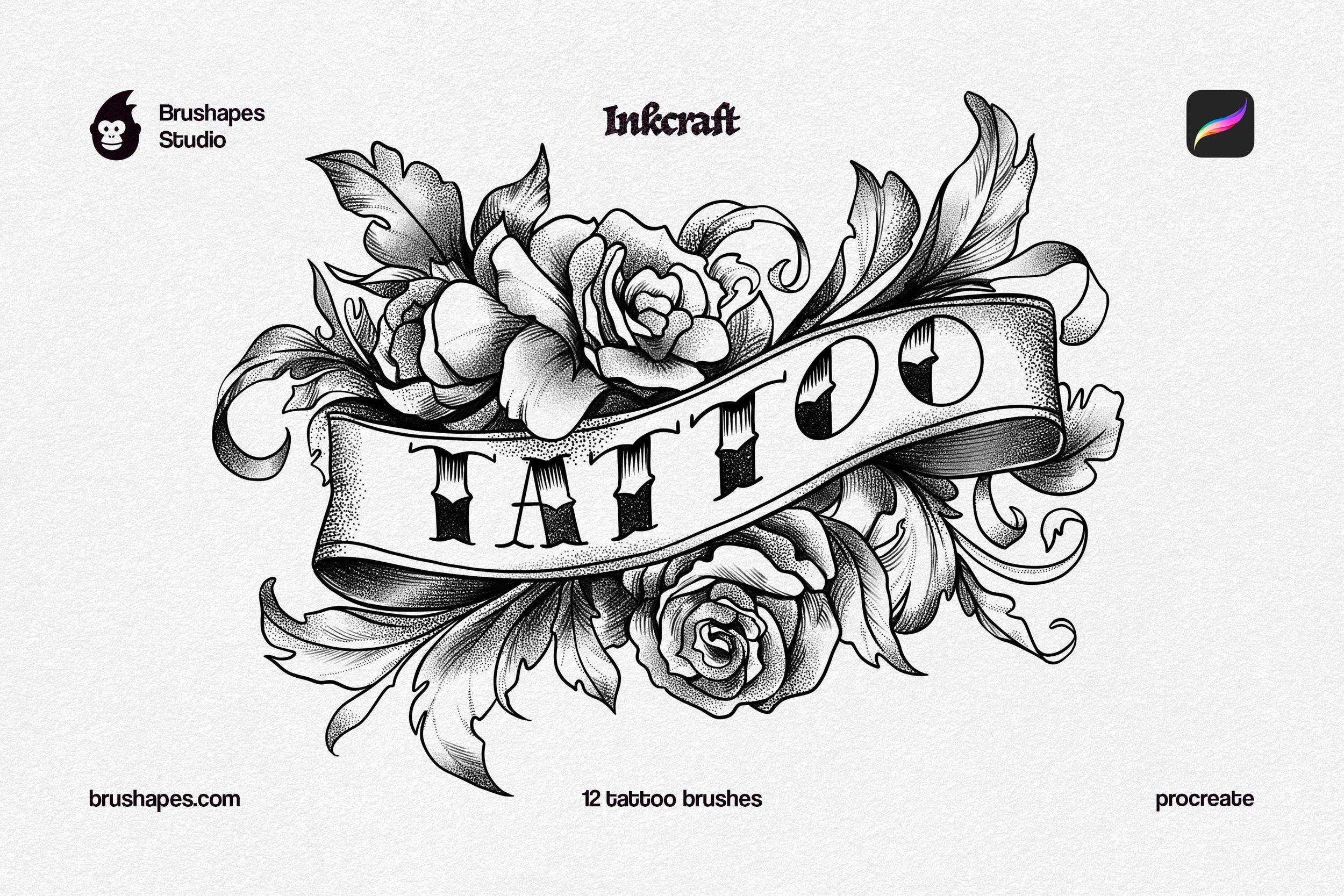 Inkcraft - Tattoo Art Procreate Brushes