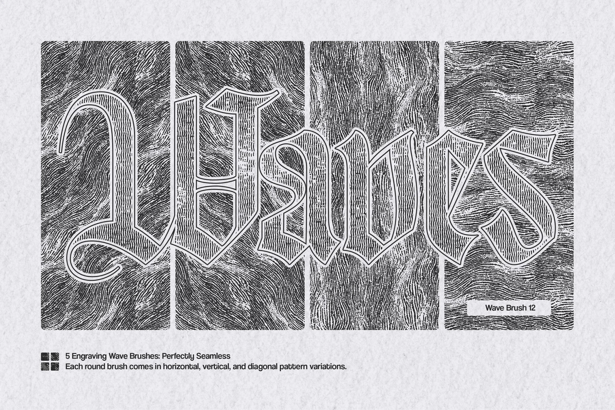 Timeless Engraving Multi-App Brushes