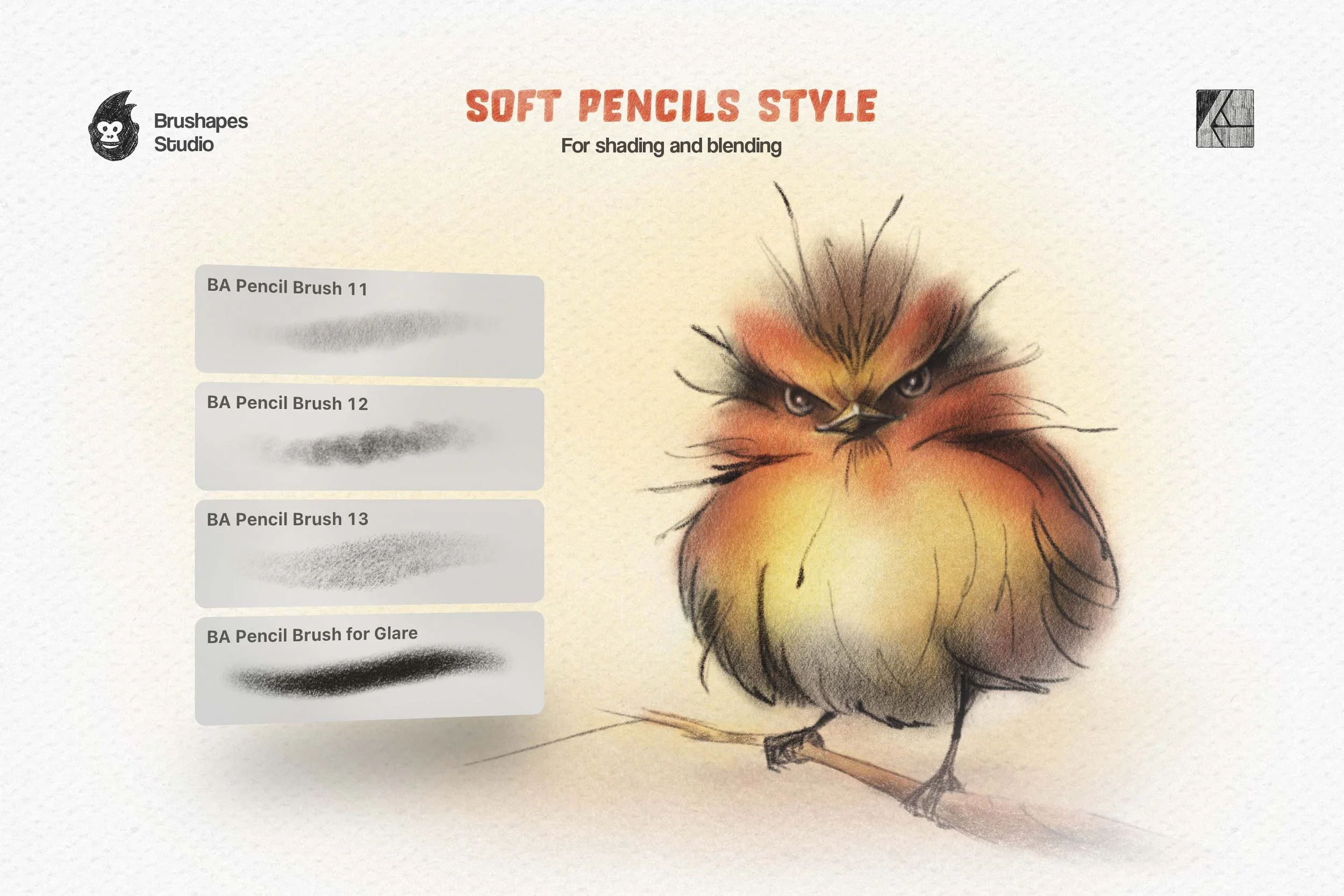 Pencil Party Affinity Brushes