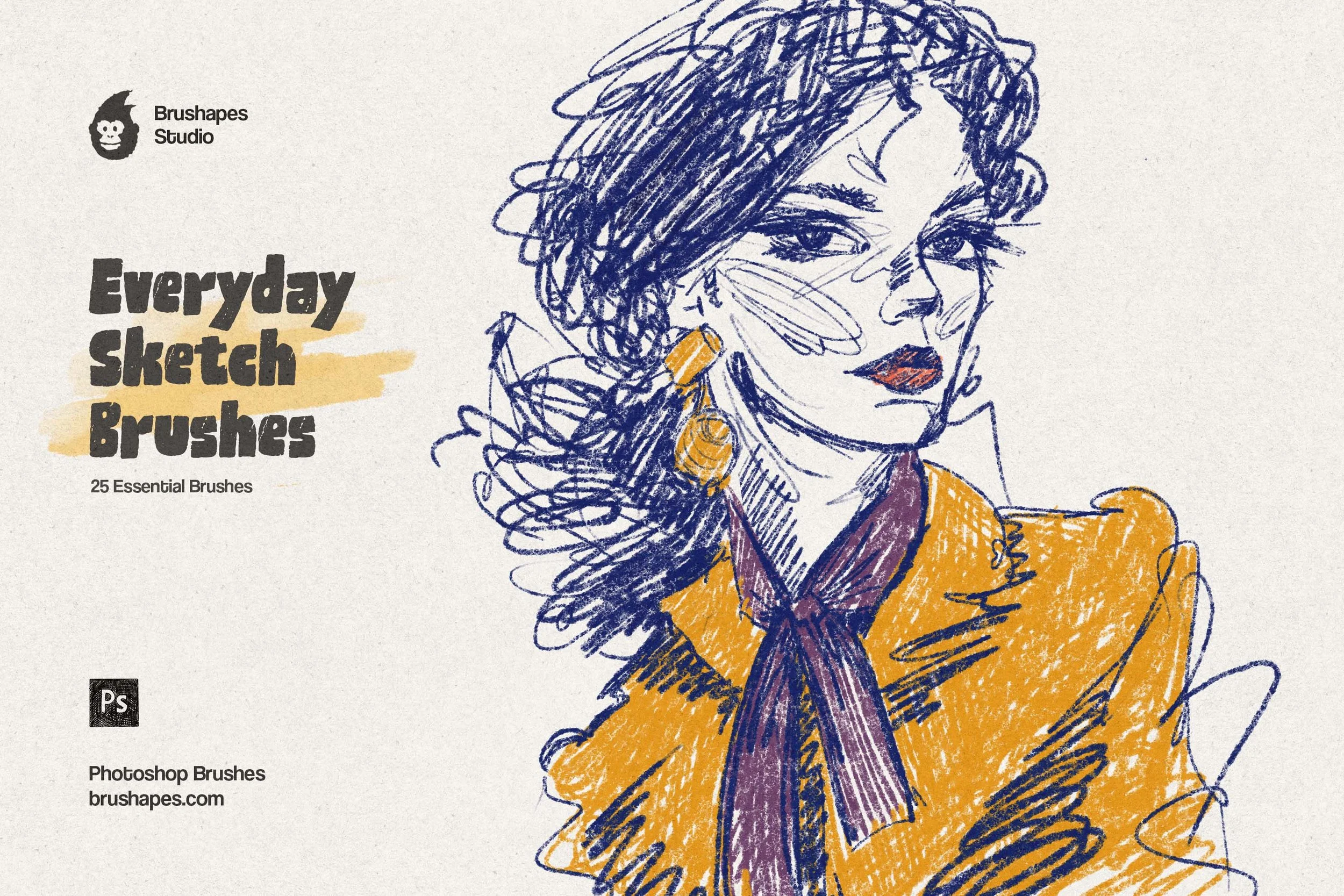 Everyday Sketch Photoshop Brushes