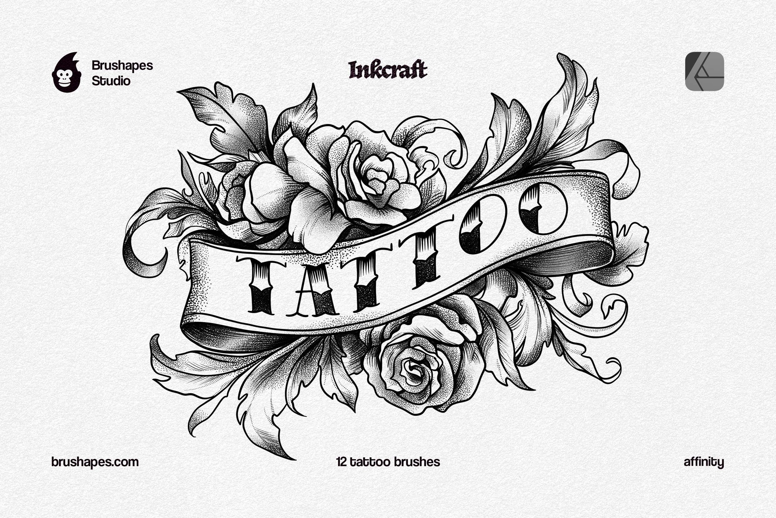 Affinity Tattoo Art Brushes