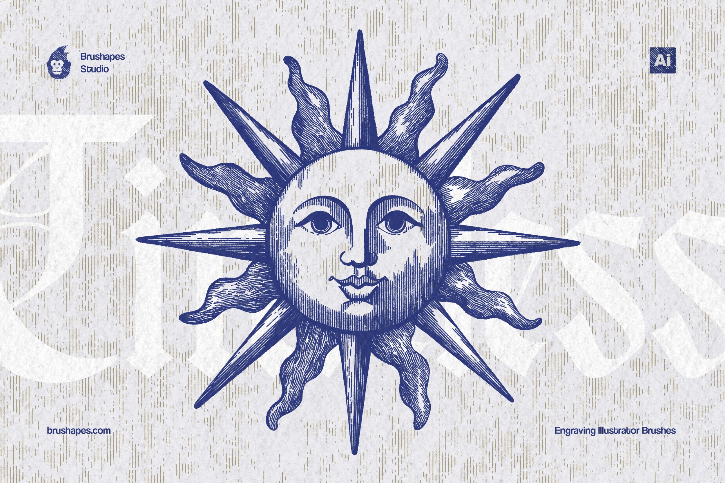 Timeless Engraving Illustrator Brushes