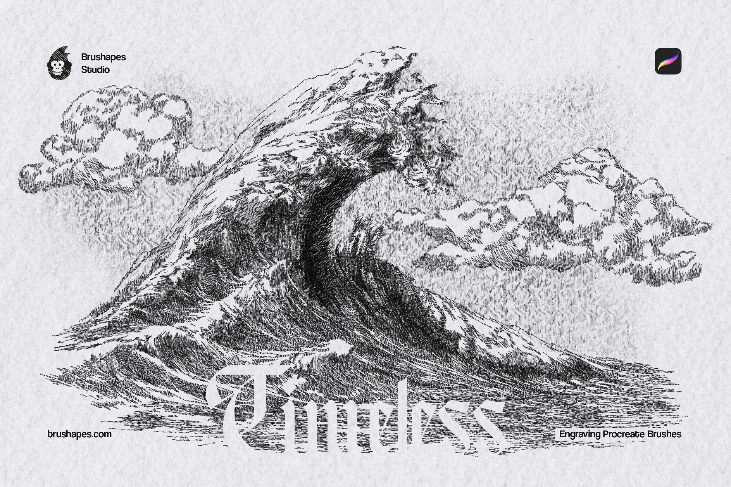 Timeless Engraving Procreate Brushes