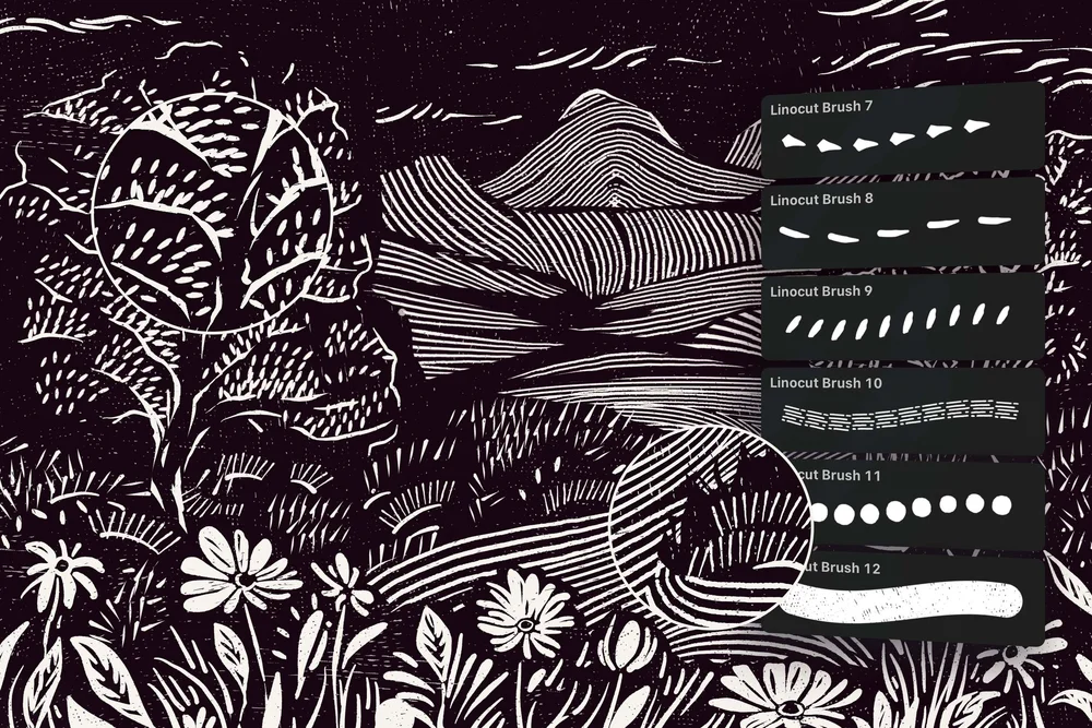 Hatch Master Brushes for Clip Studio Paint — Brushapes Studio