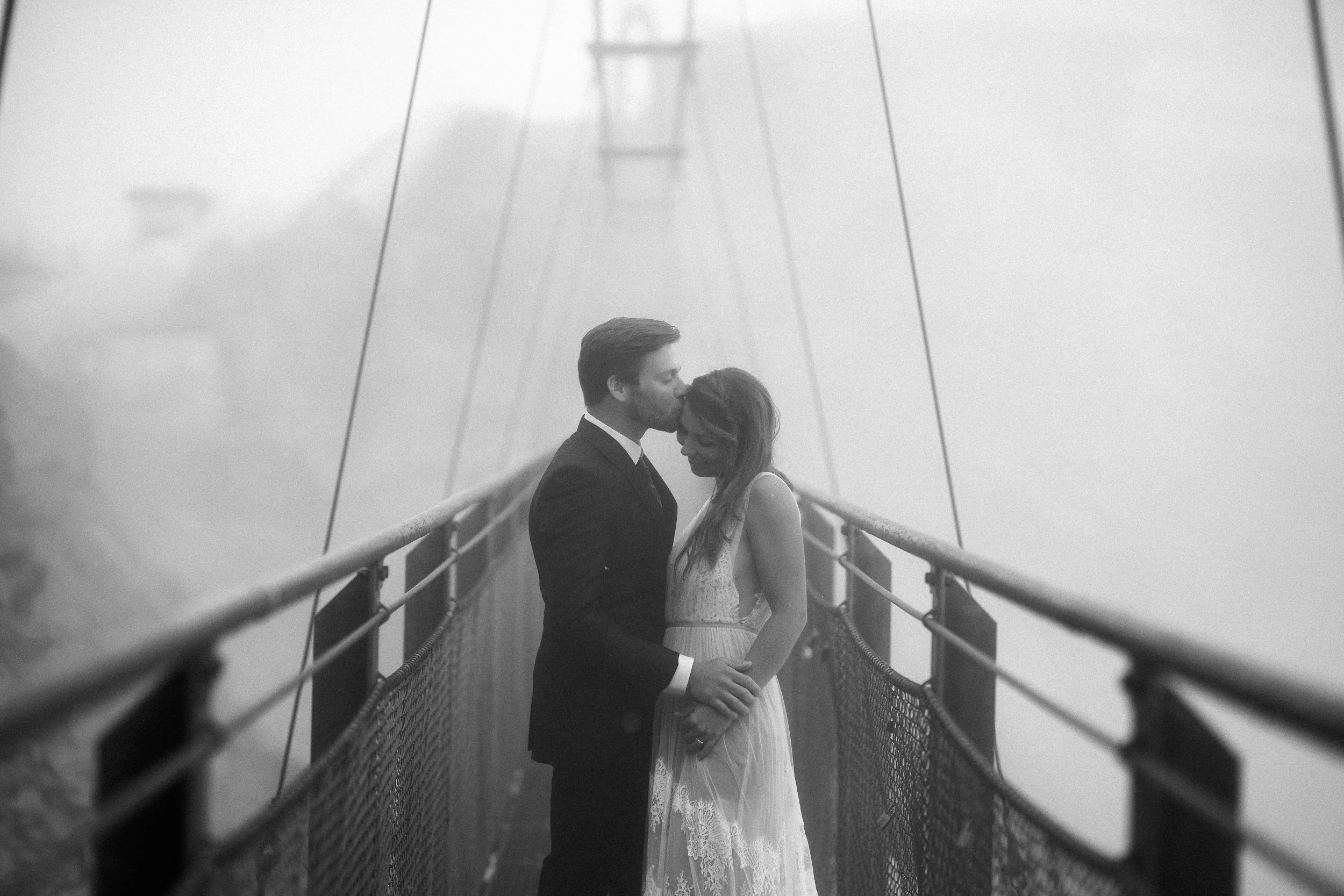 Kissing in the clouds