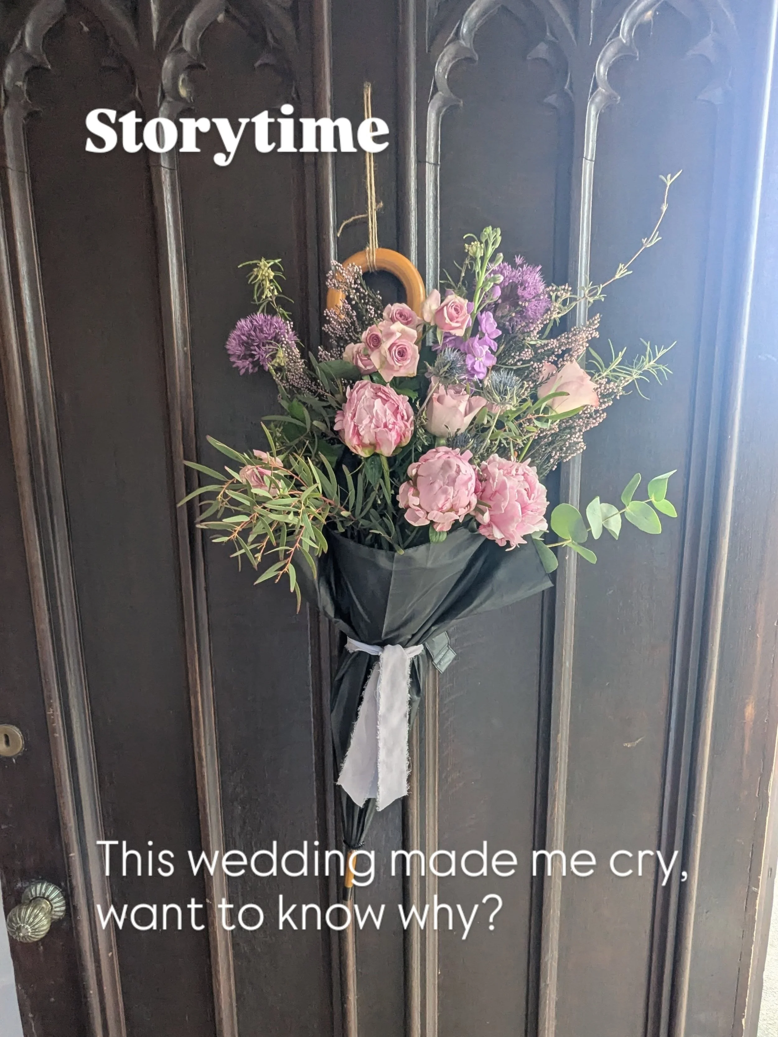 When your flowers make you and a couple cry 😭 

This is why I love helping couples tease out what it is they truly want to achieve from their flowers. 

It's not just about aesthetics it's about a feeling . 

#beautifulweddingflowers #engagedcouples